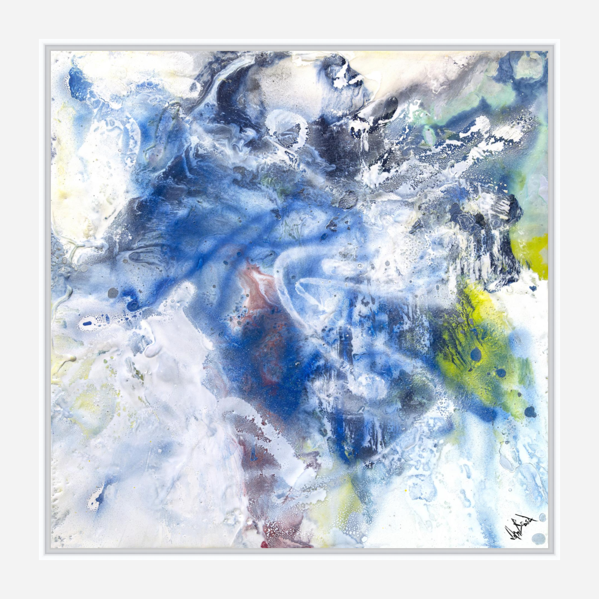 Rose Quartz Artist Enhanced Canvas Print by John Beard Collection - product image 8 for Resin Society