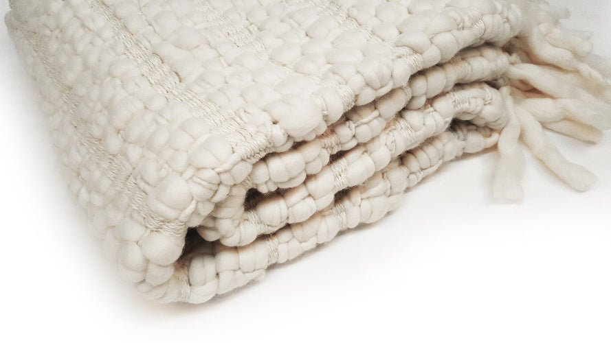 Salinas Merino Wool Throw by Homelosophy