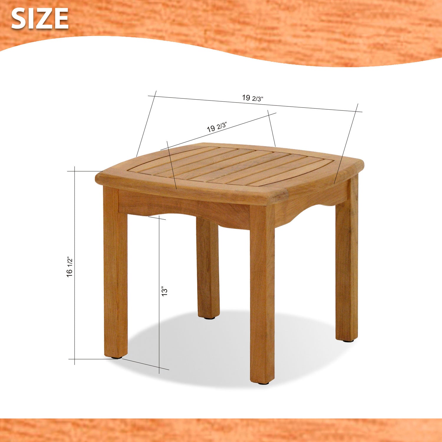 Intan Teak Side Table & 2 Ninia Chairs by LifestyleGarden US - product image 4 for Resin Society