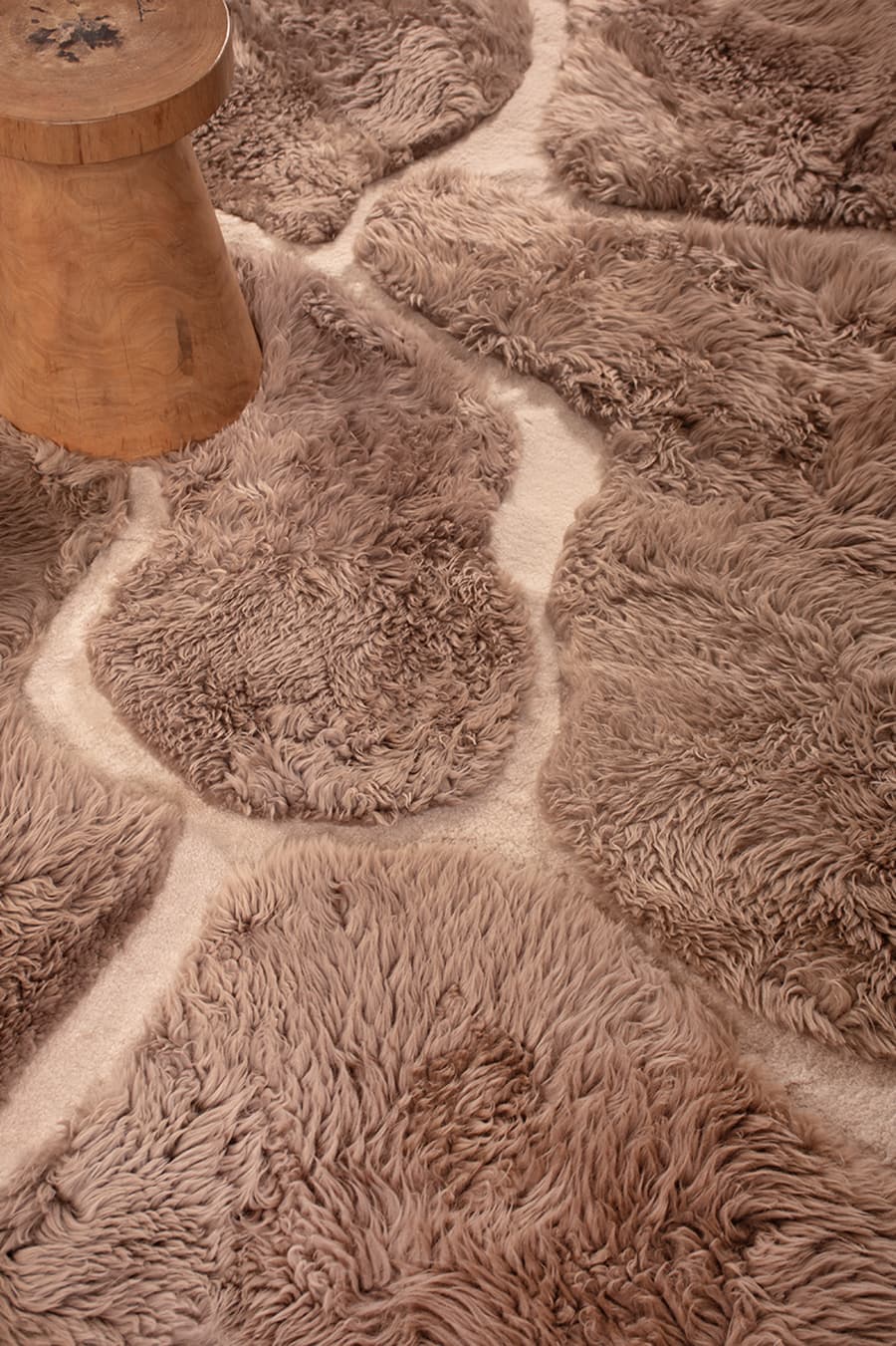 Shelter – Custom Sheepskin & Shearling Rug by Homelosophy