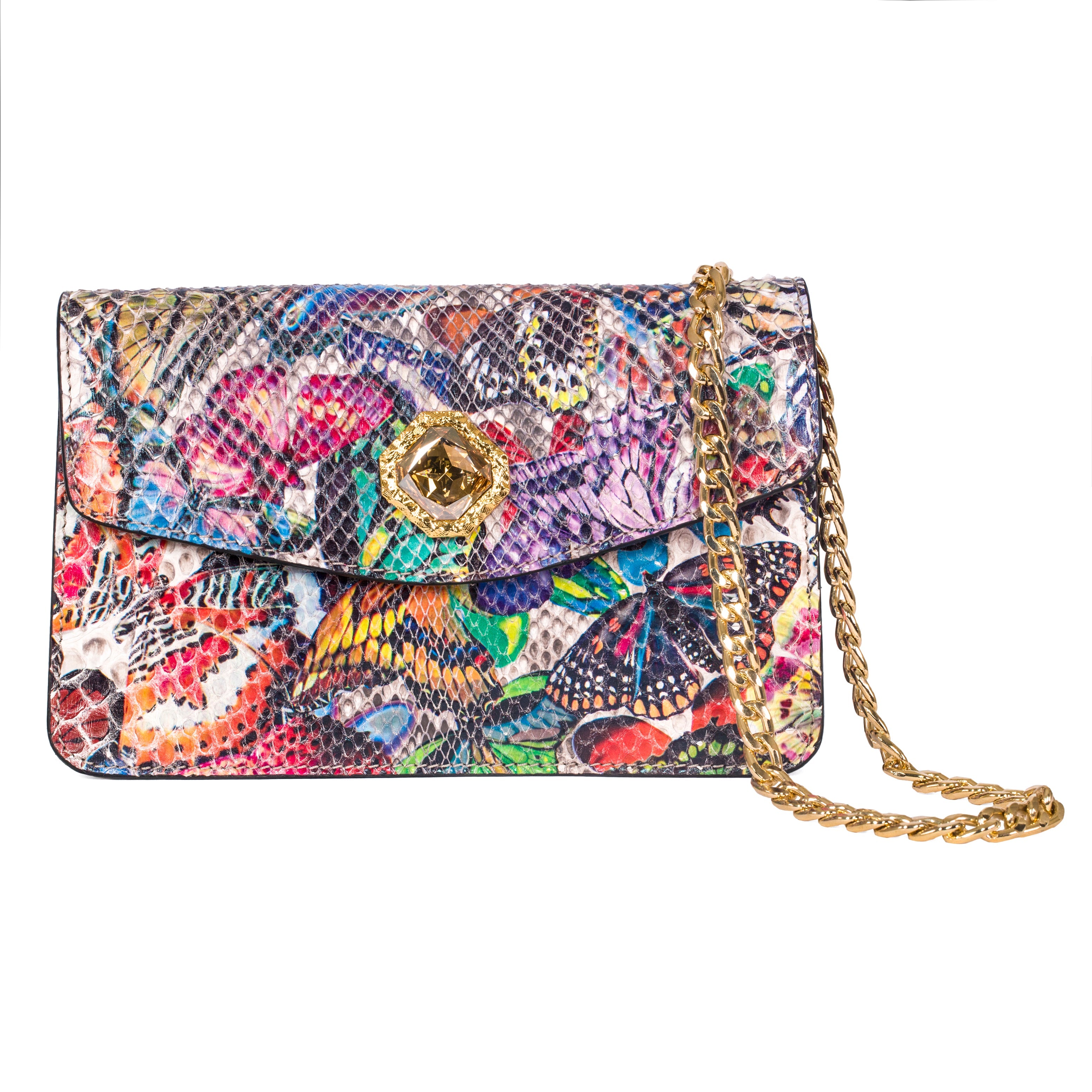 Butterfly Clutch With Custom Swarovski Stone by Allysa Payne Beverly Hills - product image 4 for Resin Society
