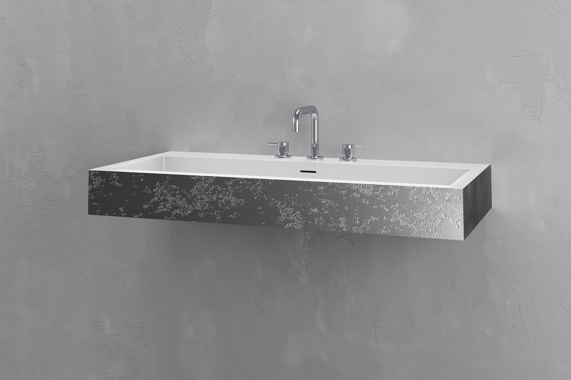 Wall Mounted Rectangular Bathroom Sink by VAST Studio - product image 15 for Resin Society