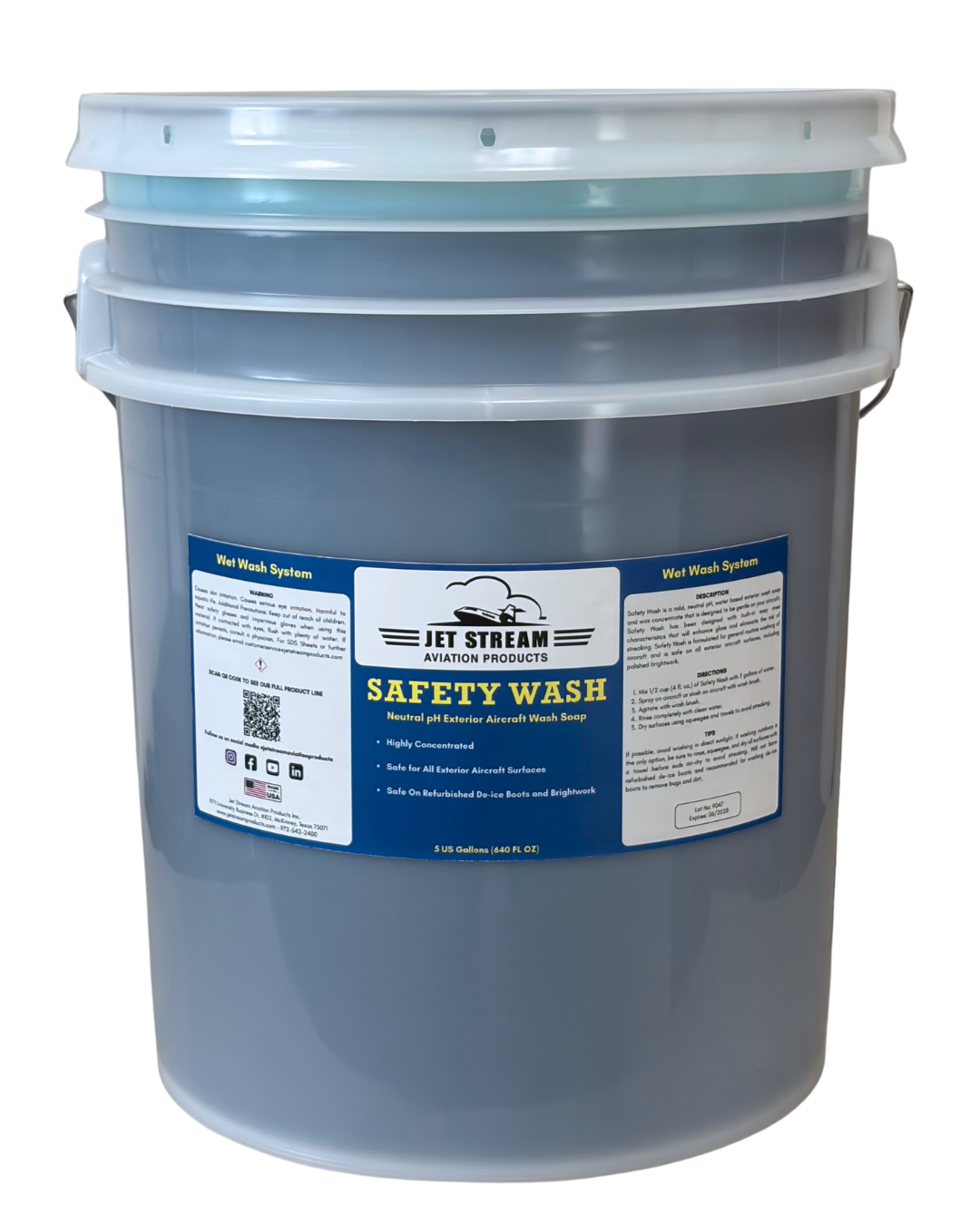 Safety Wash Neutral pH Wet Wash Soap by Jet Stream Aviation Products Inc. - product image 2 for Resin Society