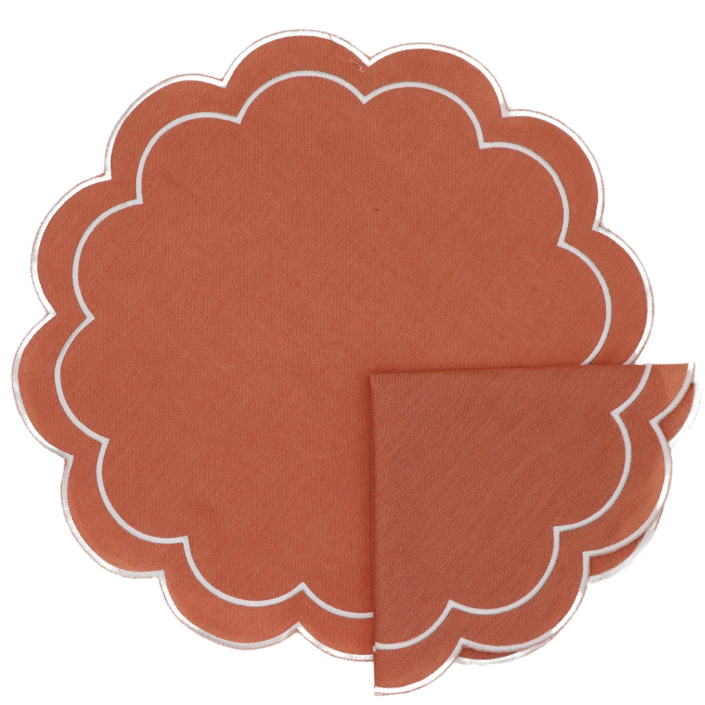 Dusky Rose Placemat - Set of 4 by Ro'Table - product image 2 for Resin Society