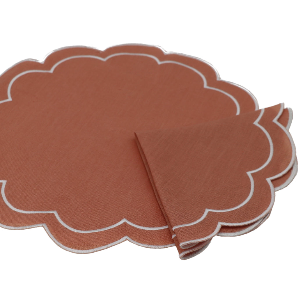 Dusky Rose Placemat - Set of 4 by Ro'Table - product image 3 for Resin Society