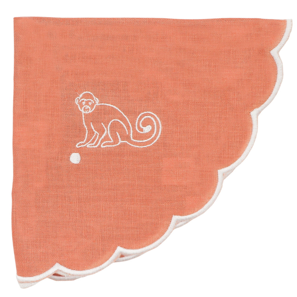 Dusky Rose Simia Napkin - Set of 4 by Ro'Table - main product image for Resin Society