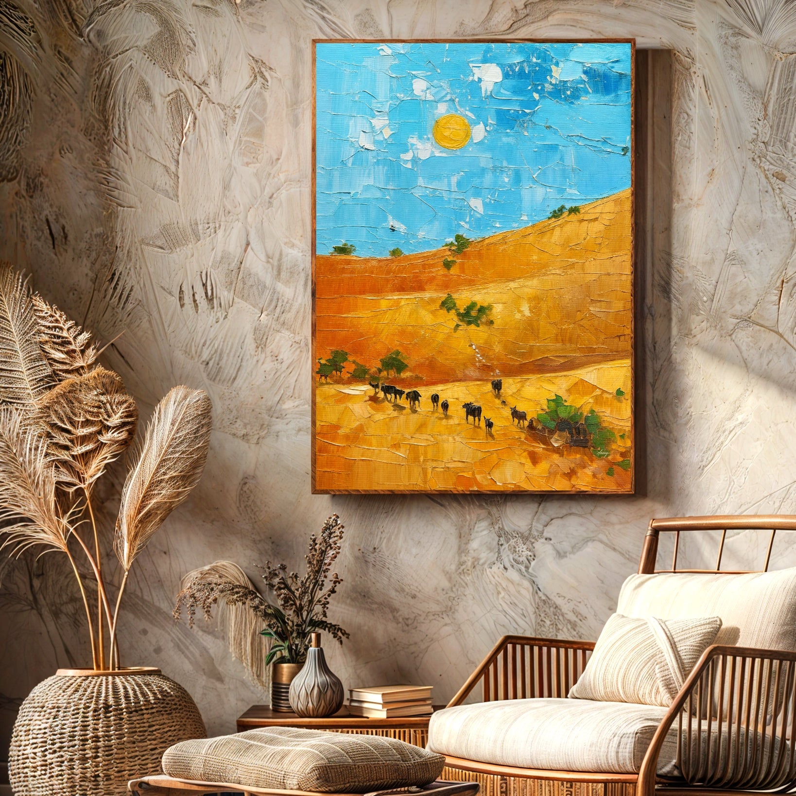 Canvas Print: "Savannah Daze" by Tailored Canvases - product image 3 for Resin Society