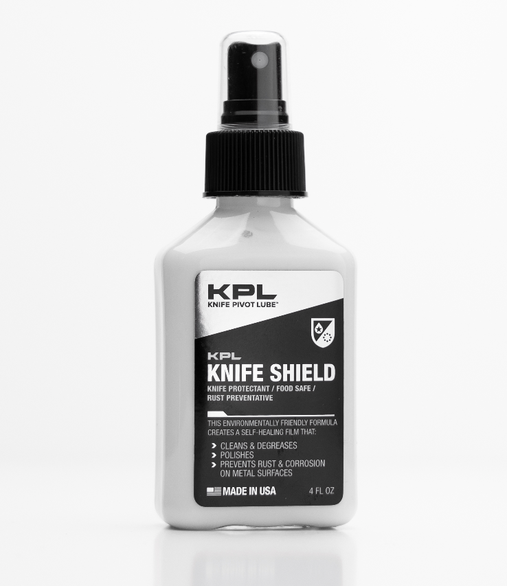 Knife Shield - Corrosion Preventive Knife Cleaner by Knife Pivot Lube - Resin Society