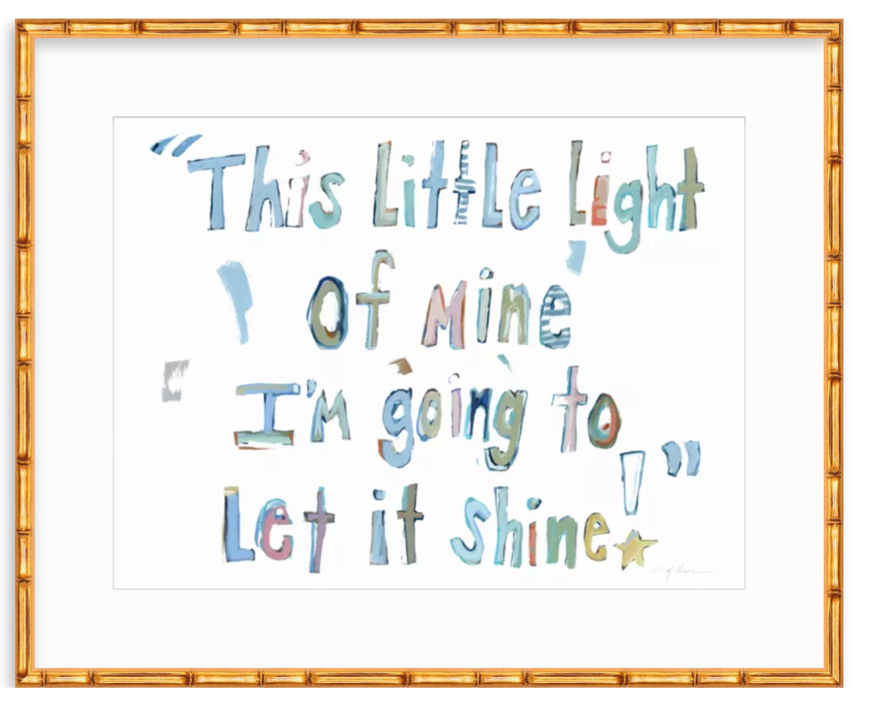 Light Of Mine Fine Art Print showcasing warm tones on premium art paper
