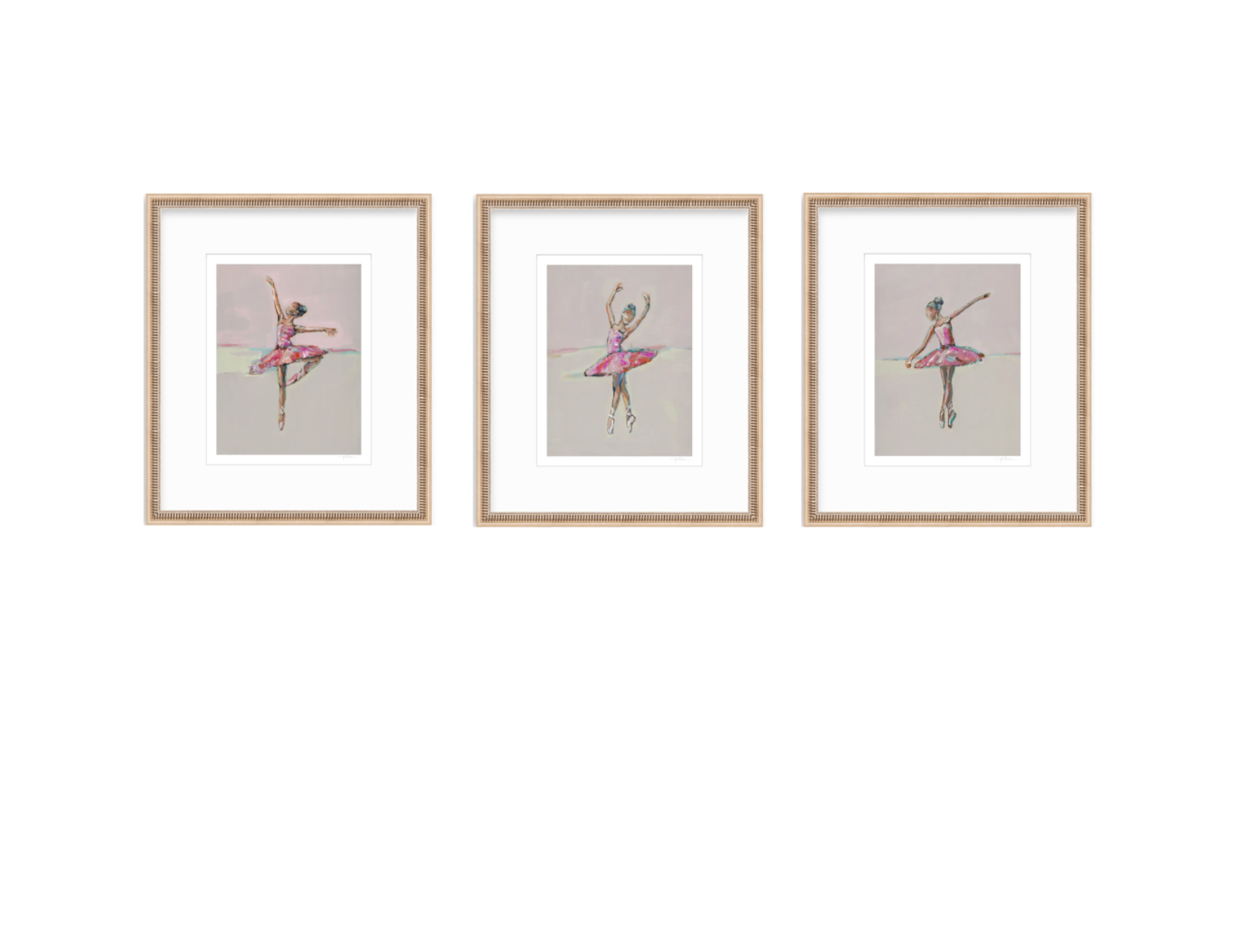 On Pointe Ballerinas Fine Art Prints