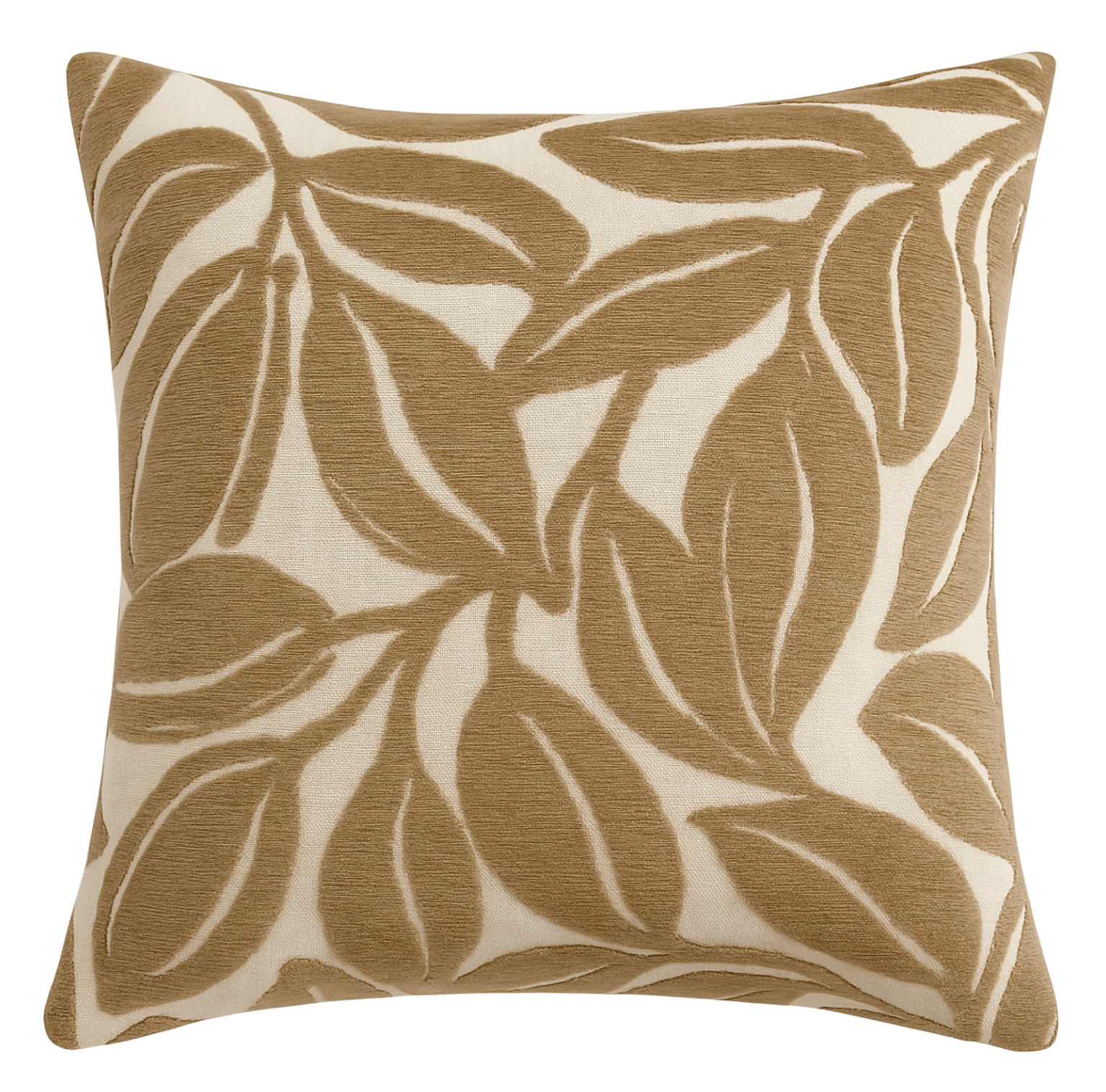 Kona Performance Velvet Pillow Cover in Mocha by DEKOWE
