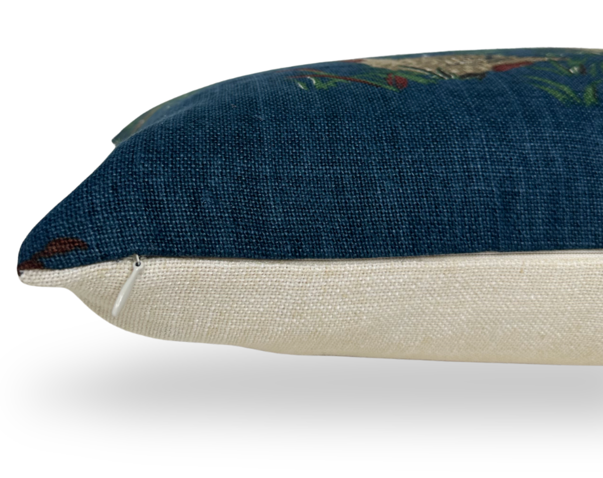 Pointers Covey Pillow Cover in Indigo Blue, Schumacher Textiles