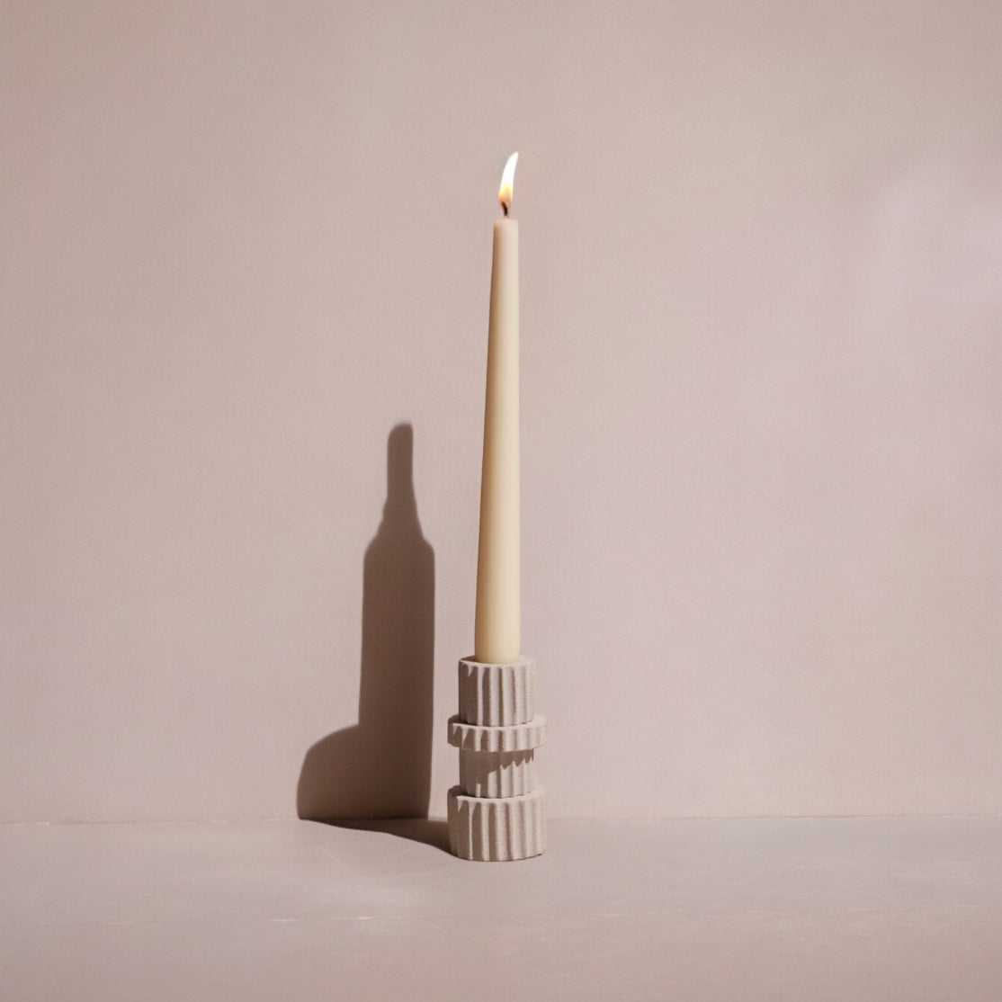 Sandstone Candle Holders by MESO