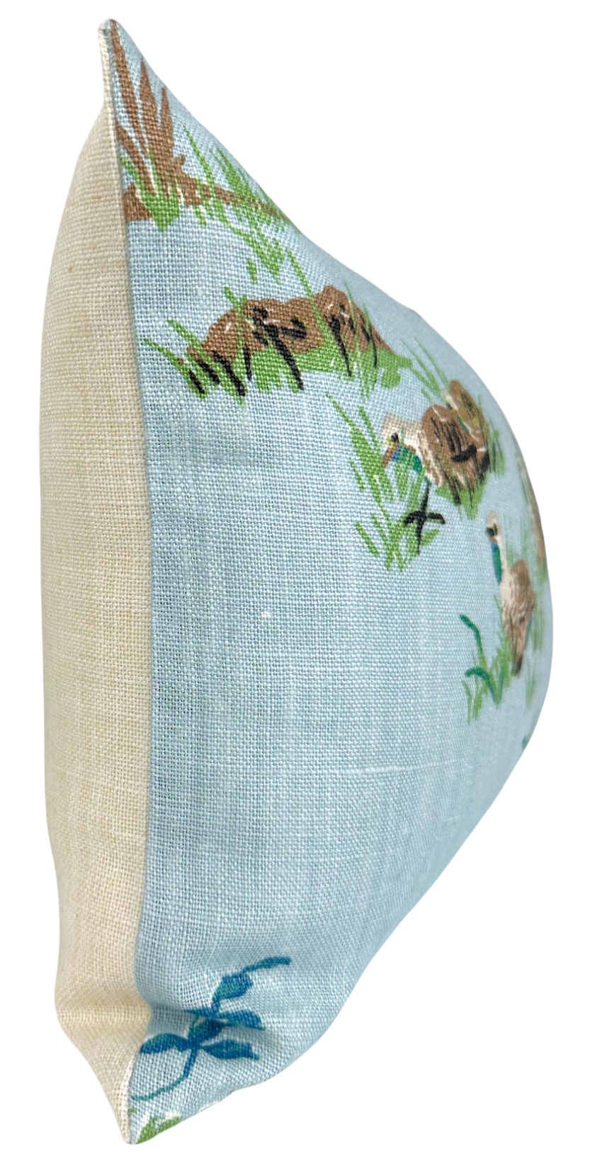 Pointers Covey Pillow Cover in Sky Blue, Schumacher Textiles
