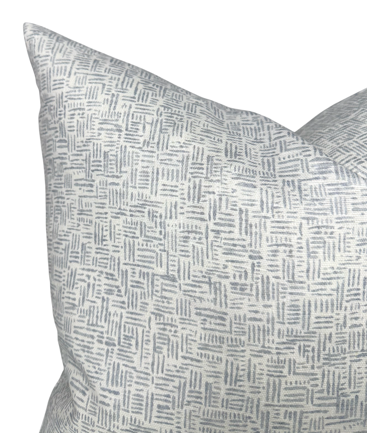 ETCH Pillow Cover in Dove Grey by DEKOWE