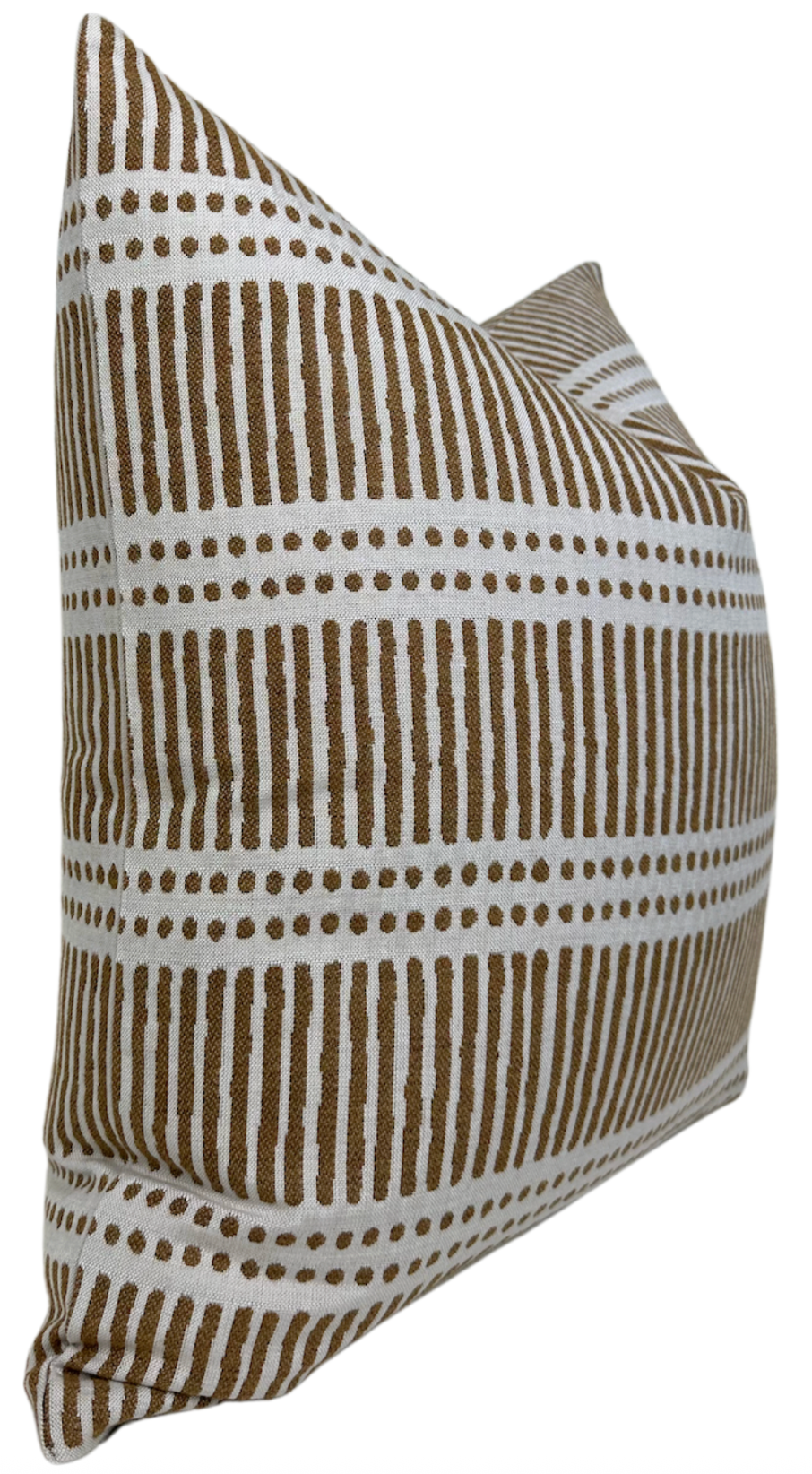 Dash Dot Pillow Cover in Rattan, Walter G Pillows by DEKOWE