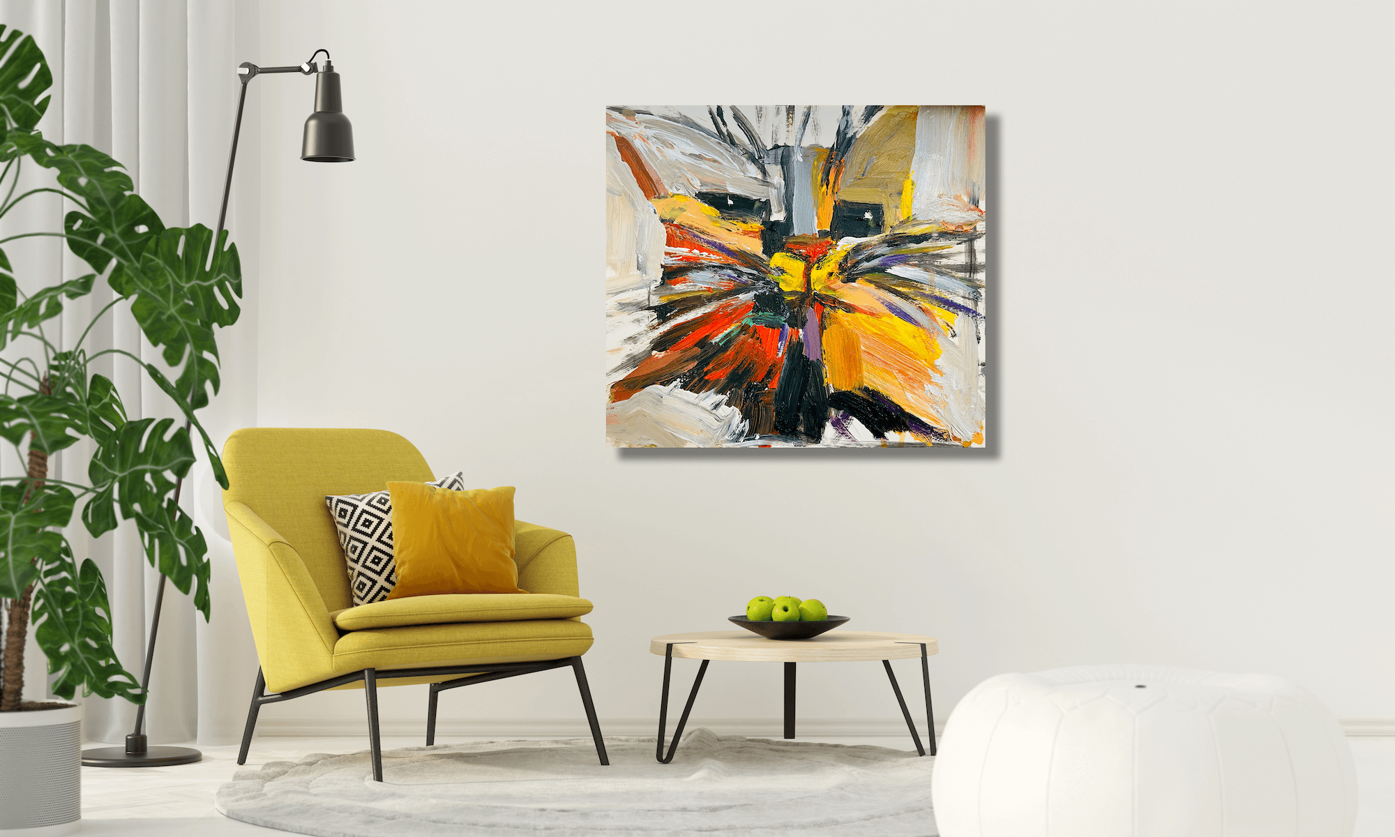 Scruffles Artist Enhanced Canvas Print by John Beard Collection - product image 3 for Resin Society