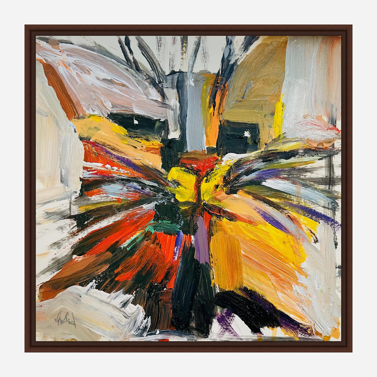 Scruffles Artist Enhanced Canvas Print by John Beard Collection - product image 5 for Resin Society