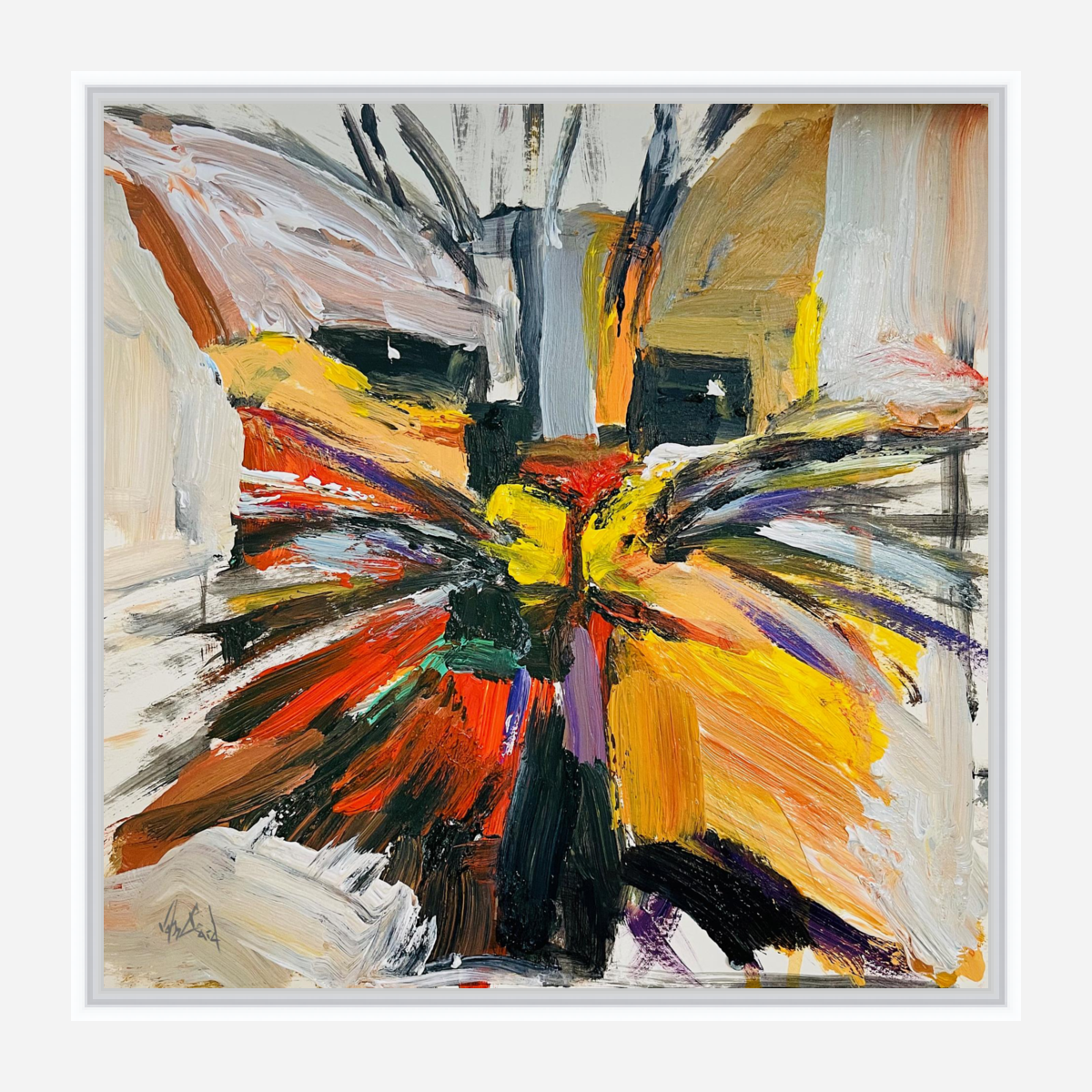 Scruffles Artist Enhanced Canvas Print by John Beard Collection - product image 6 for Resin Society