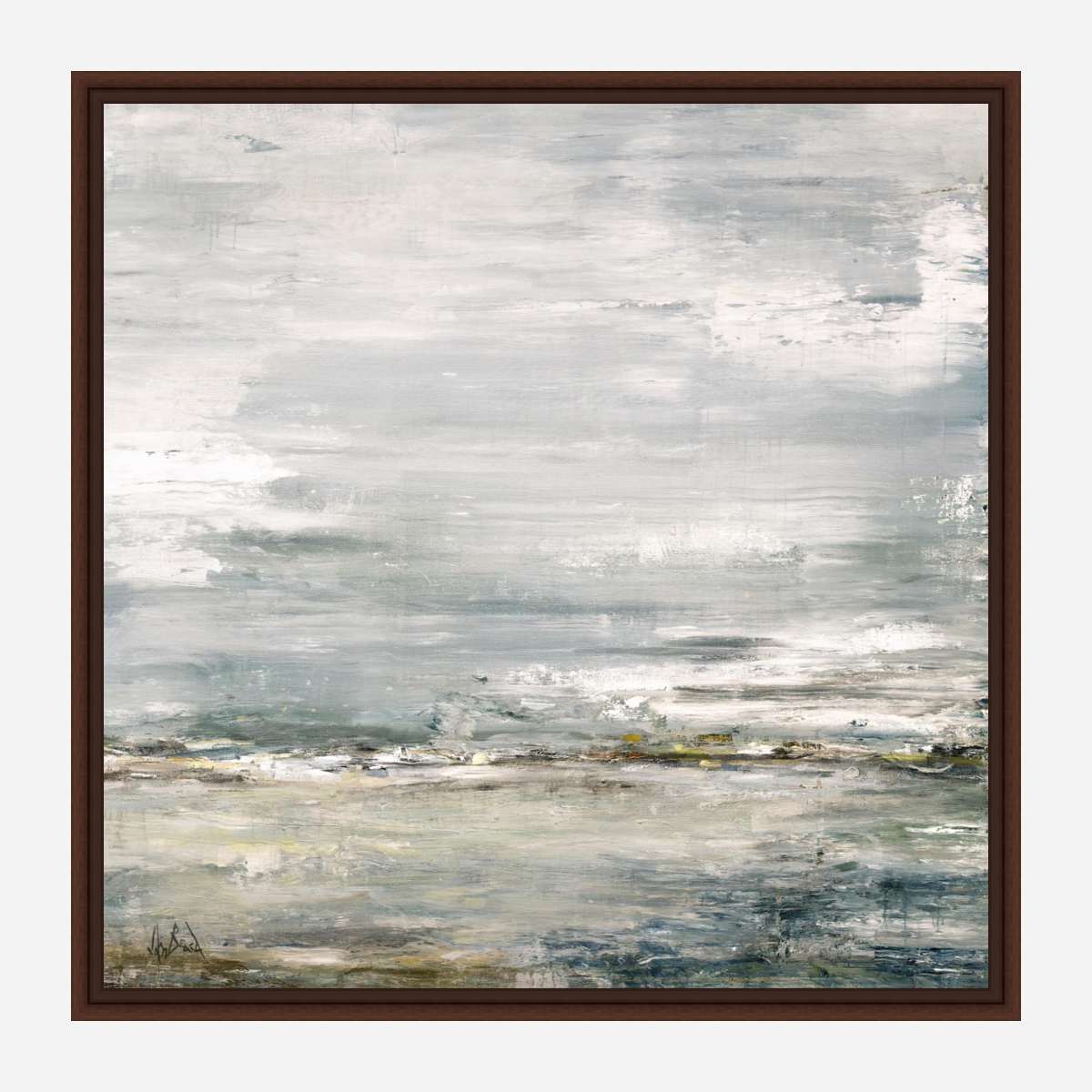 Sea and Sky Artist Enhanced Canvas Print by John Beard Collection - product image 5 for Resin Society
