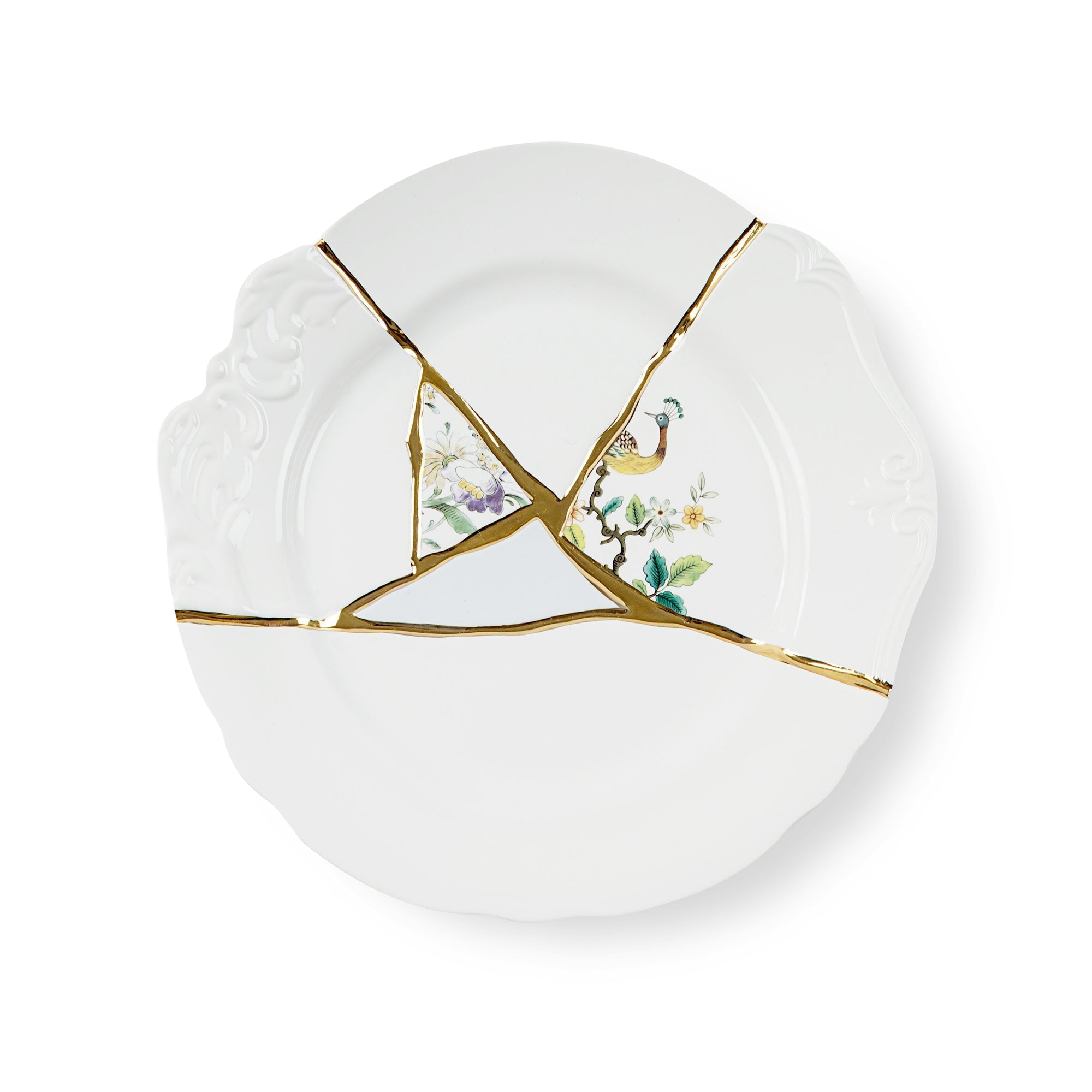Kintsugi Dinner plate 02 by DEKOR - Resin Society