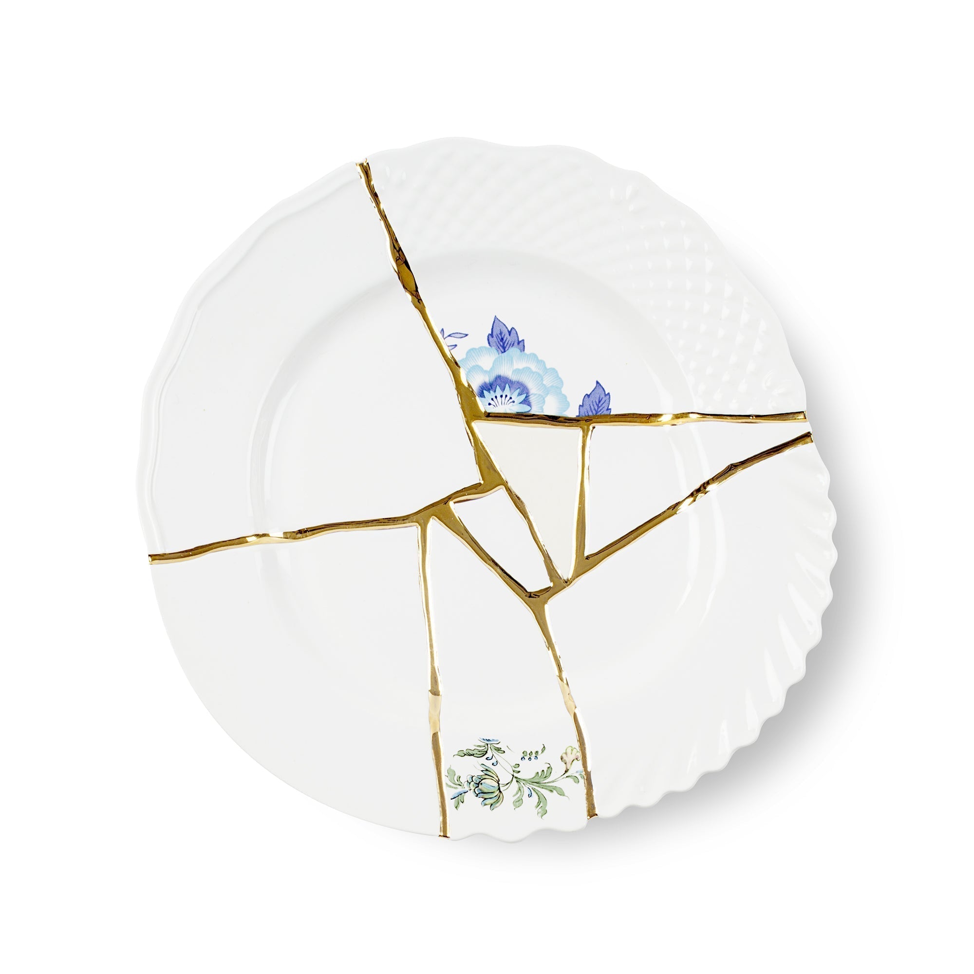 Kintsugi Dinner plate 03 by DEKOR - Resin Society