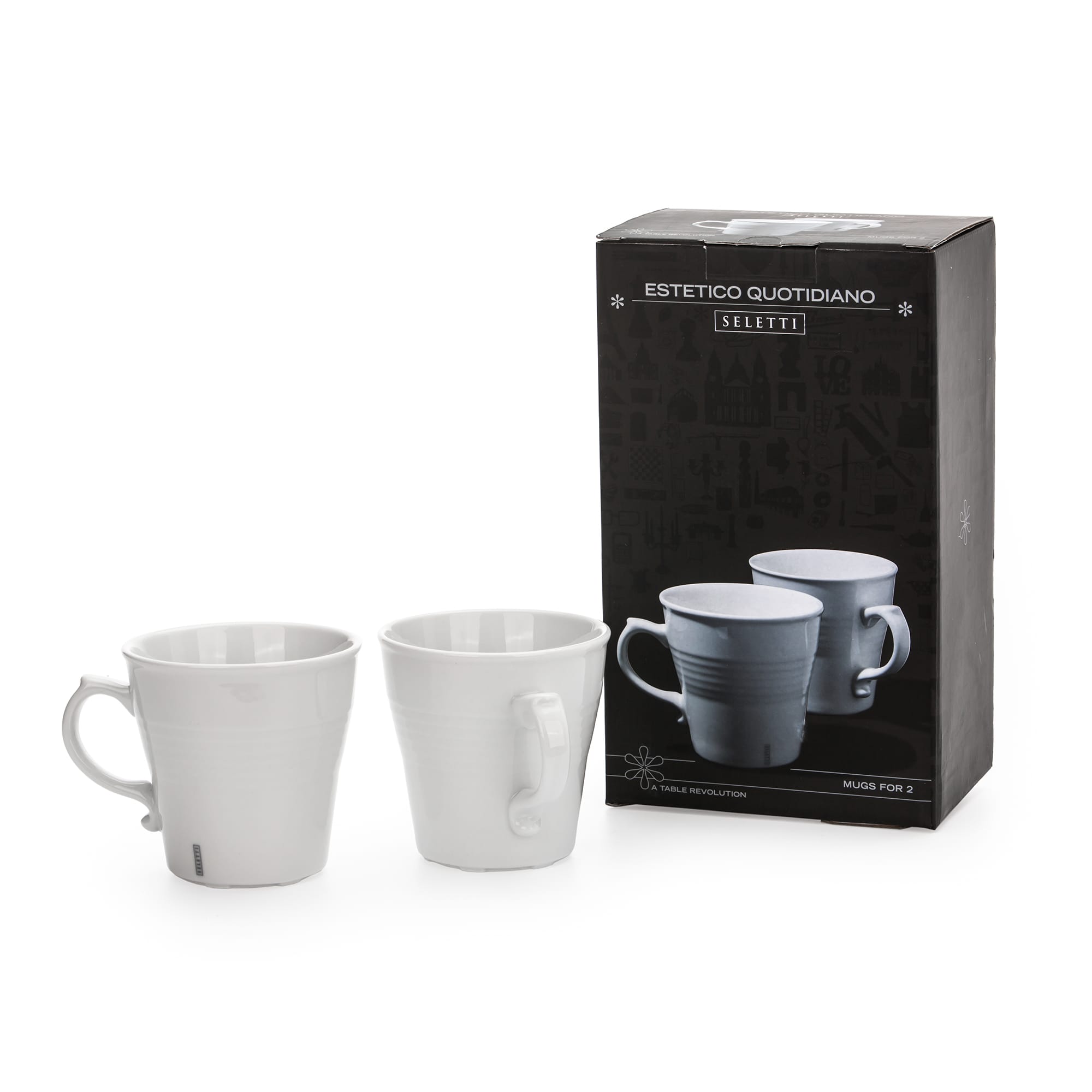 Estetico Quotidiano Set of 2 Mugs by DEKOR - Resin Society