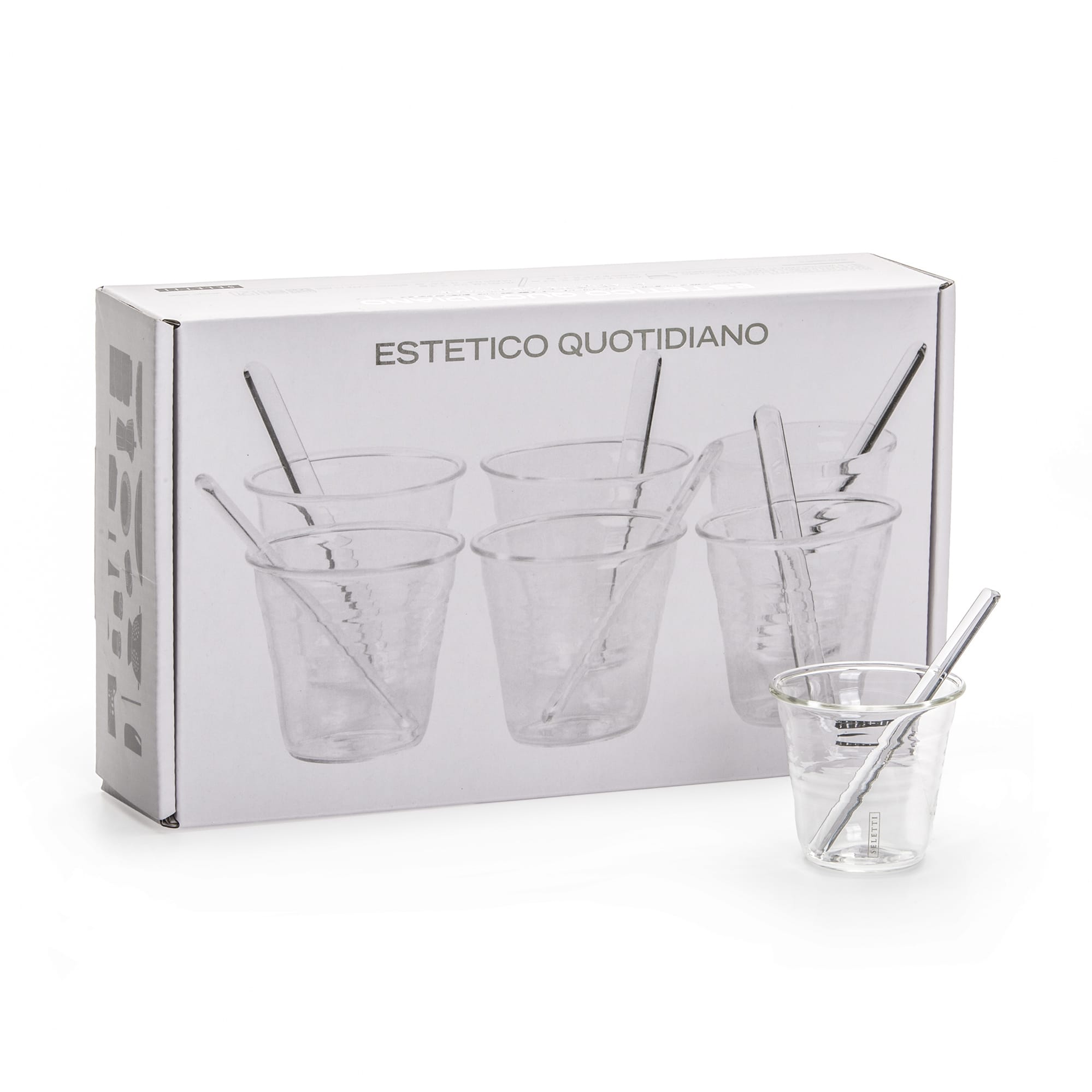 Estetico Quotidiano Coffee set of 6 Cups detail image - Resin Society