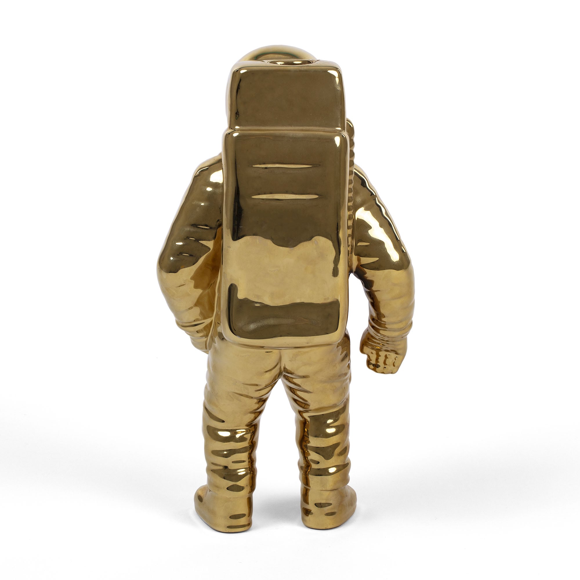 Cosmic Diner Starman Vase Gold detail image - Resin Society