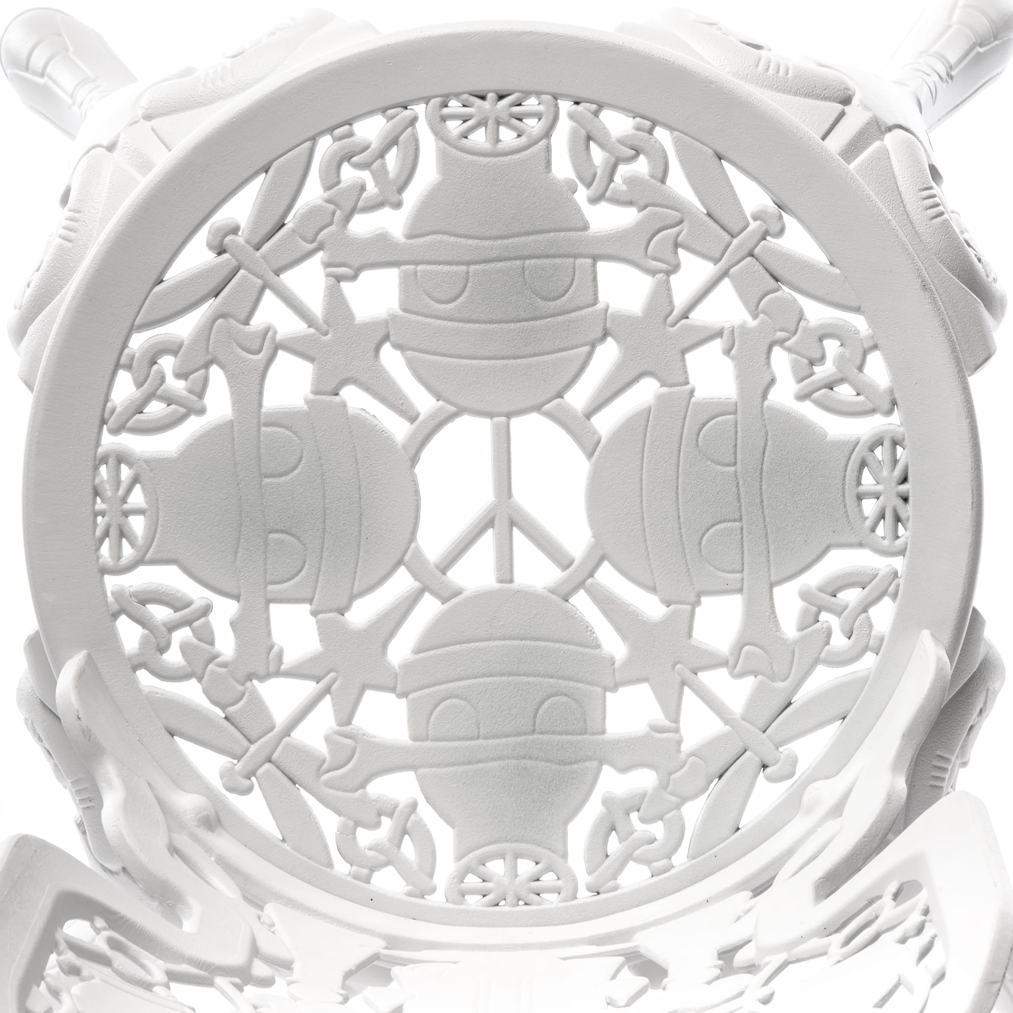 Industry Collection ALUMINIUM CHAIR - WHITE detail image - Resin Society