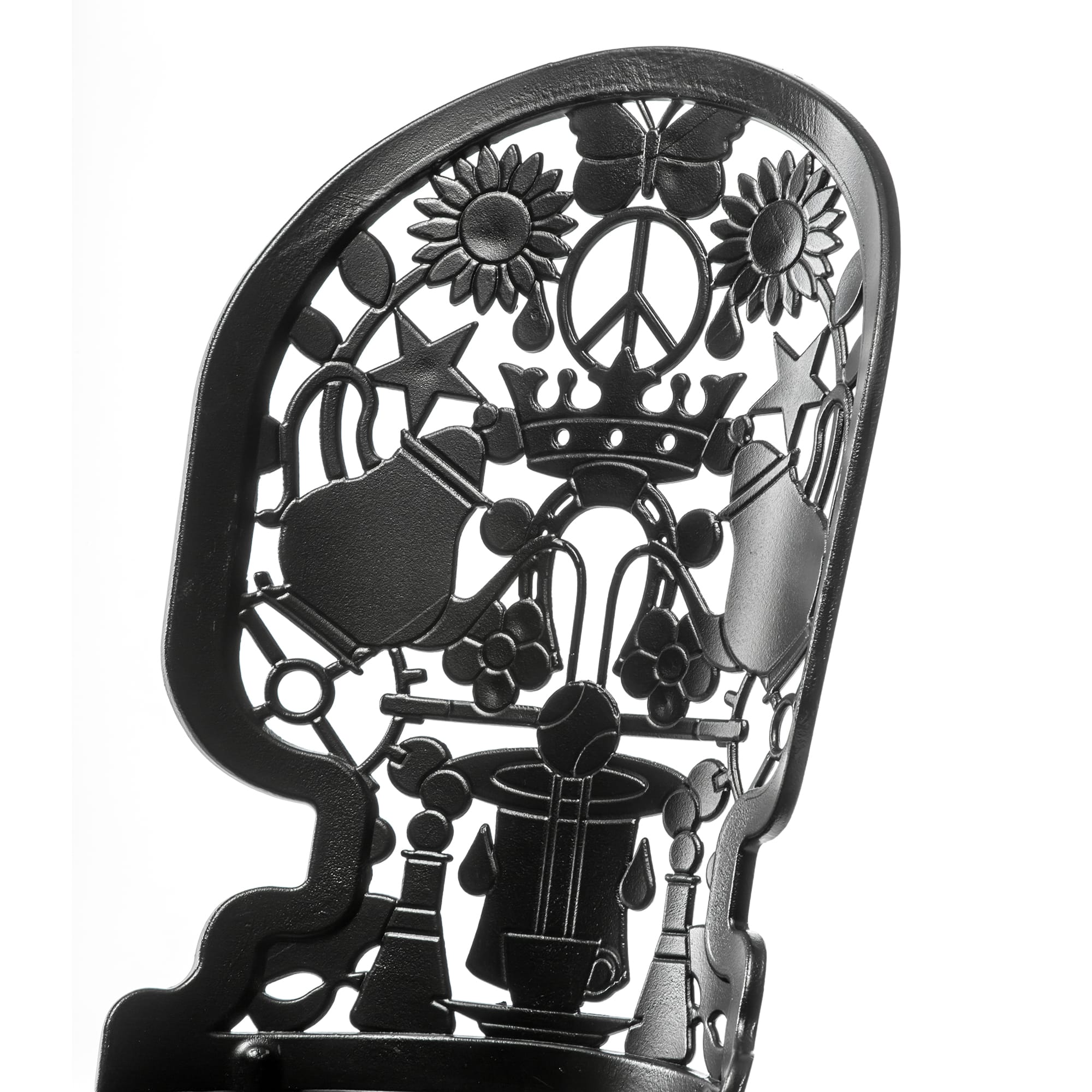 Industry Collection ALUMINIUM CHAIR - BLACK detail image - Resin Society