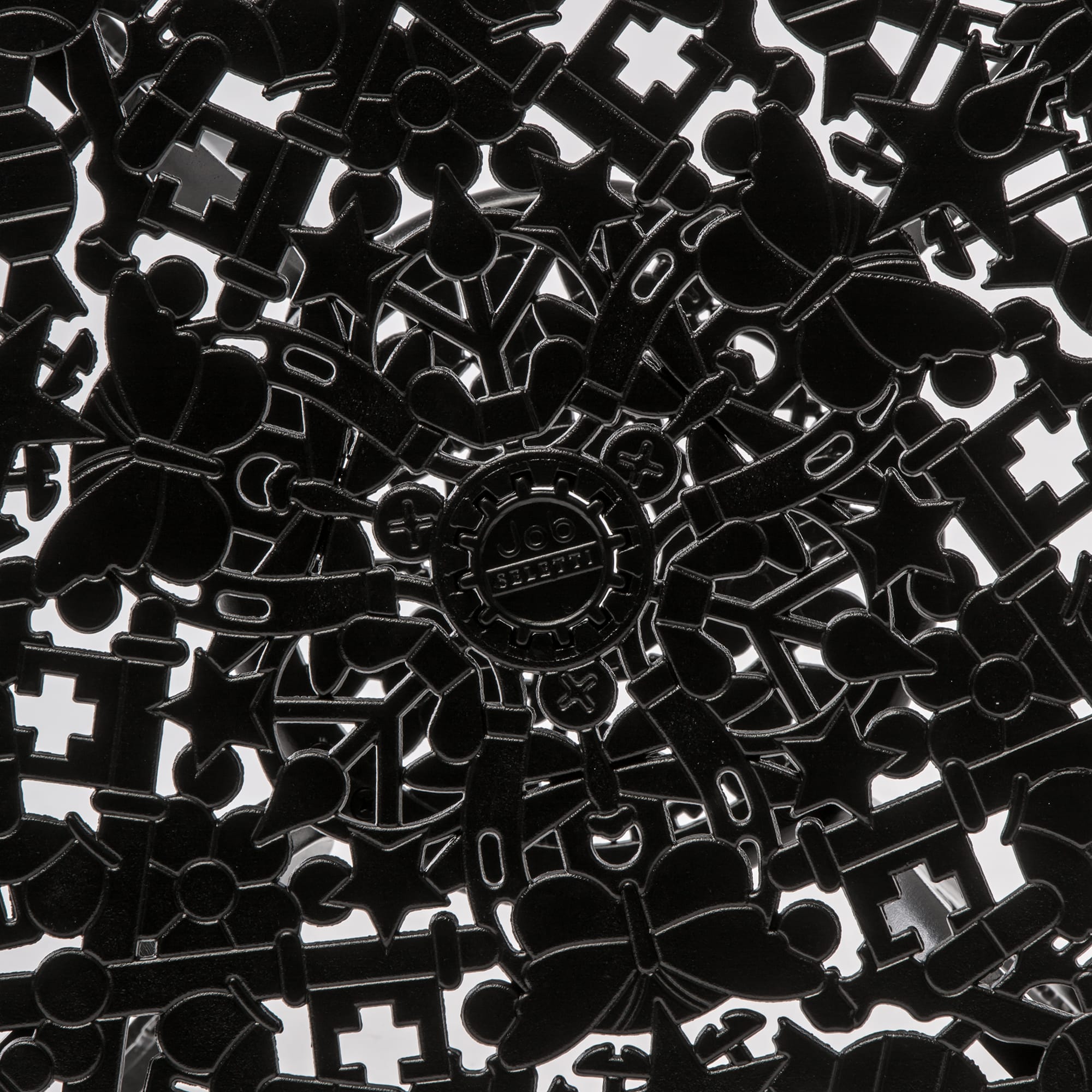 Industry Collection ALUMINIUM TABLE - BLACK detail image - Resin Society