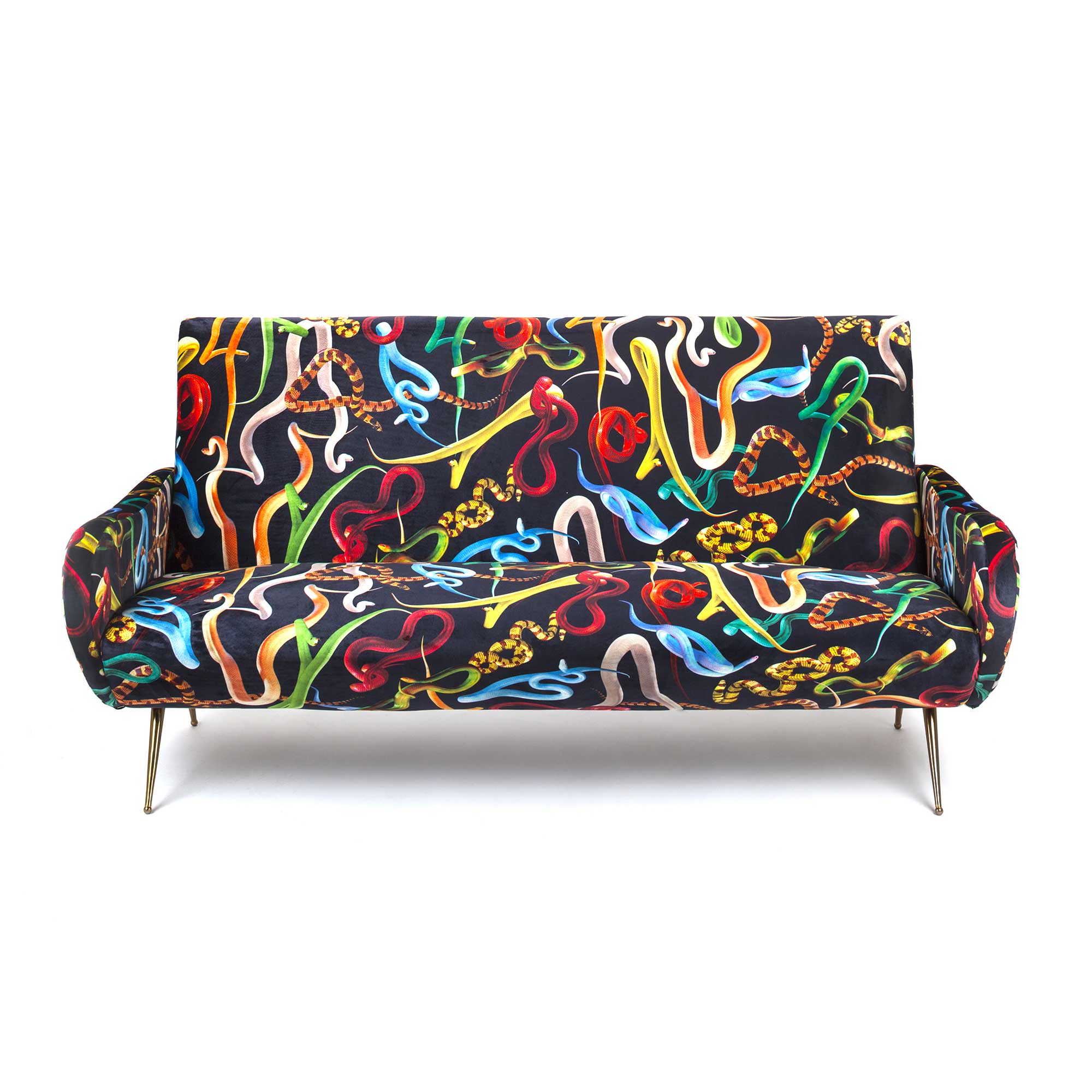 Sofa Three Seater Snakes by DEKOR - main product image for Resin Society