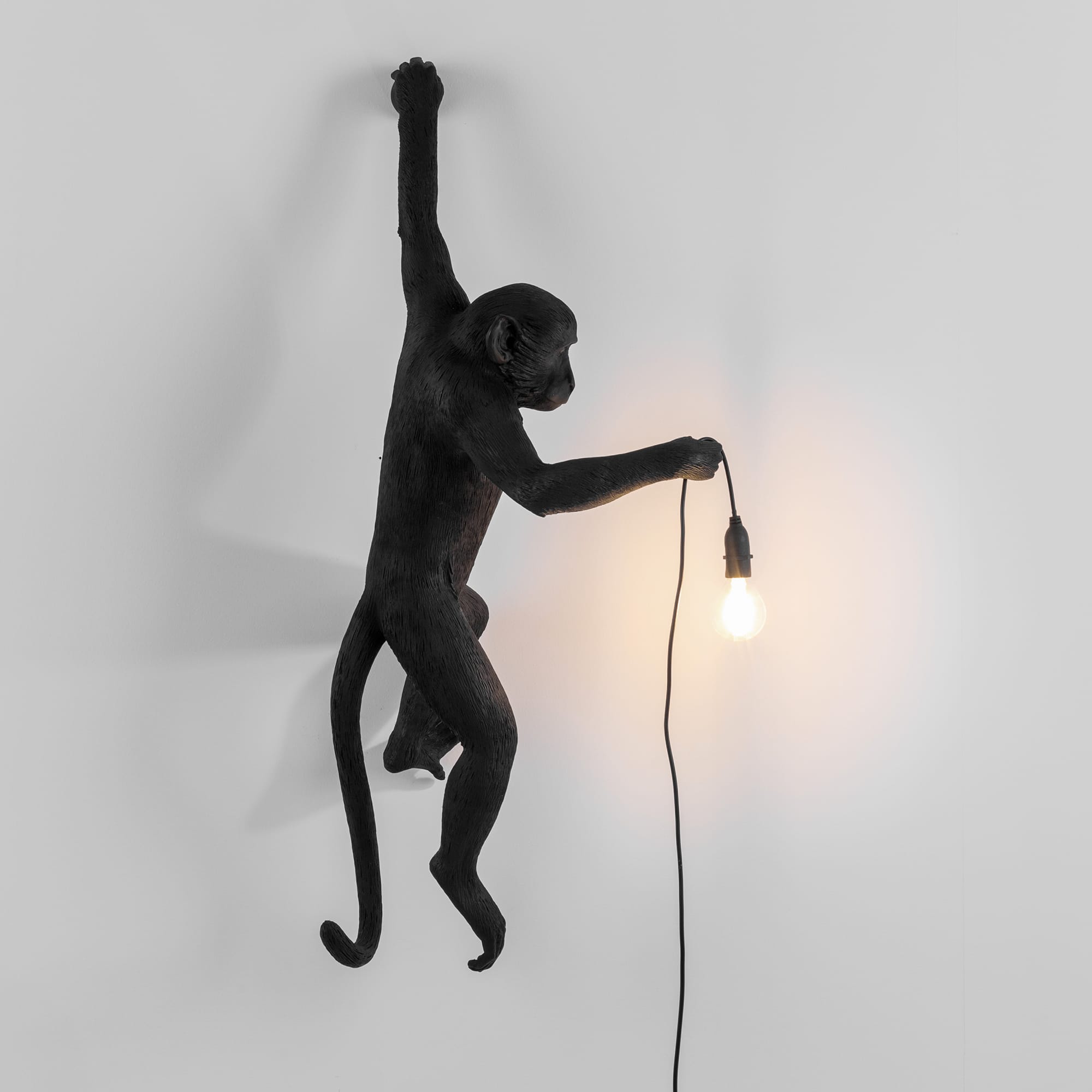 The Monkey Lamp Black Hanging Version Left by DEKOR - product image 2 for Resin Society