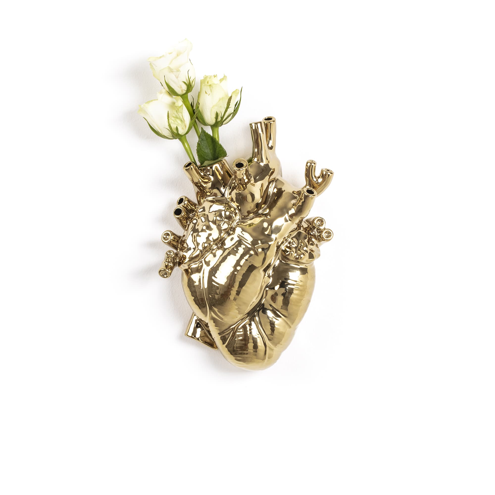 Love in Bloom Gold Vase detail image - Resin Society