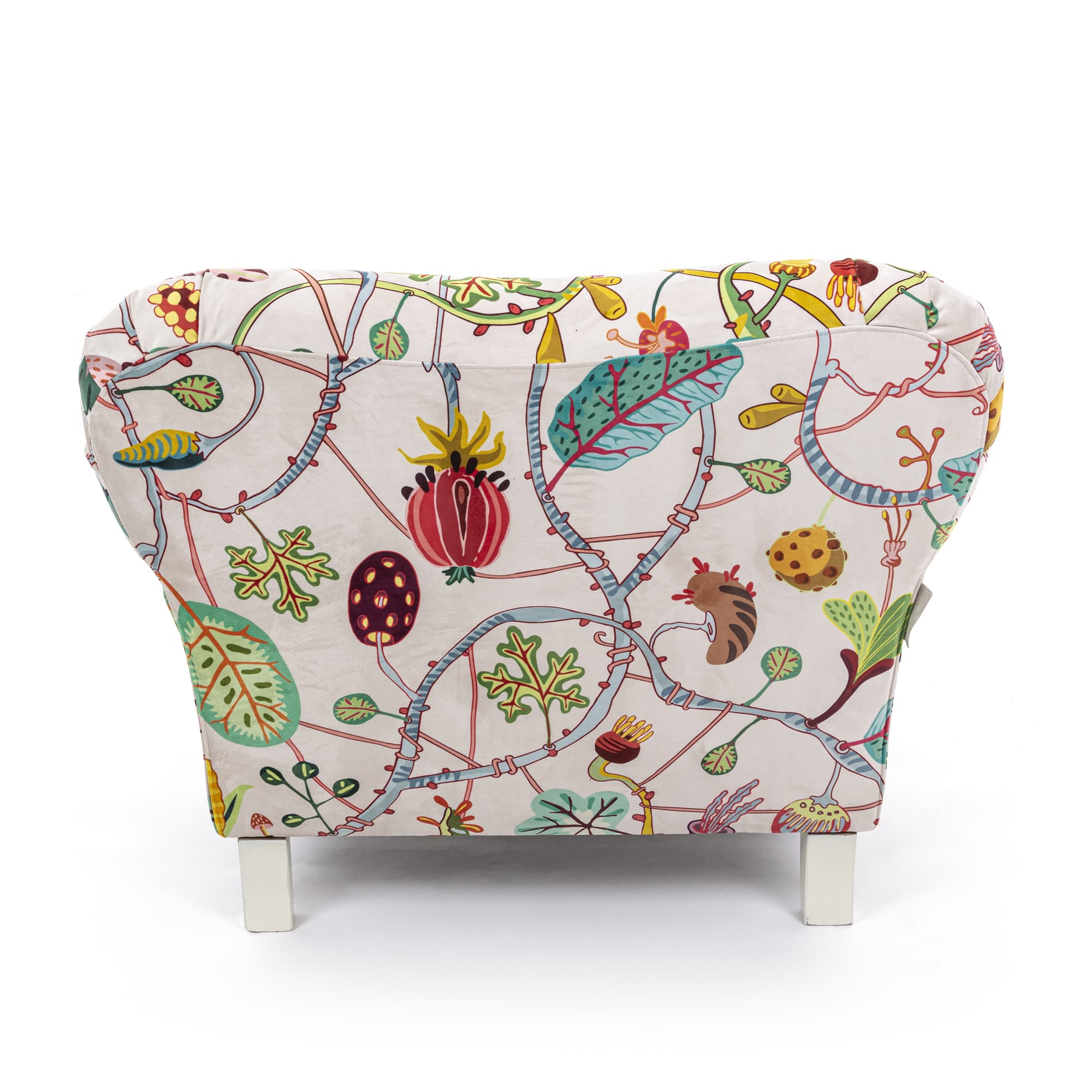 Botanical Diva Armchair White detail image - Resin Society