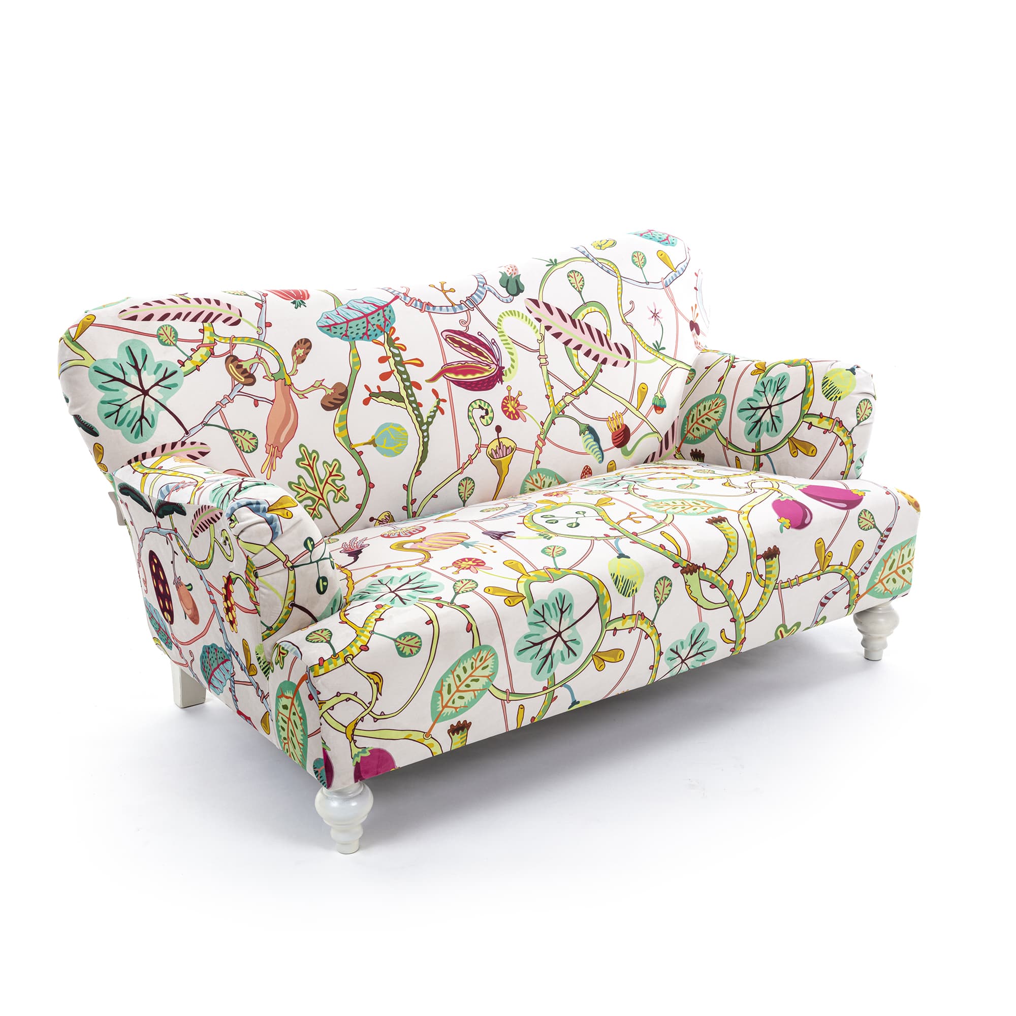 Botanical Diva Sofa White detail image - Resin Society