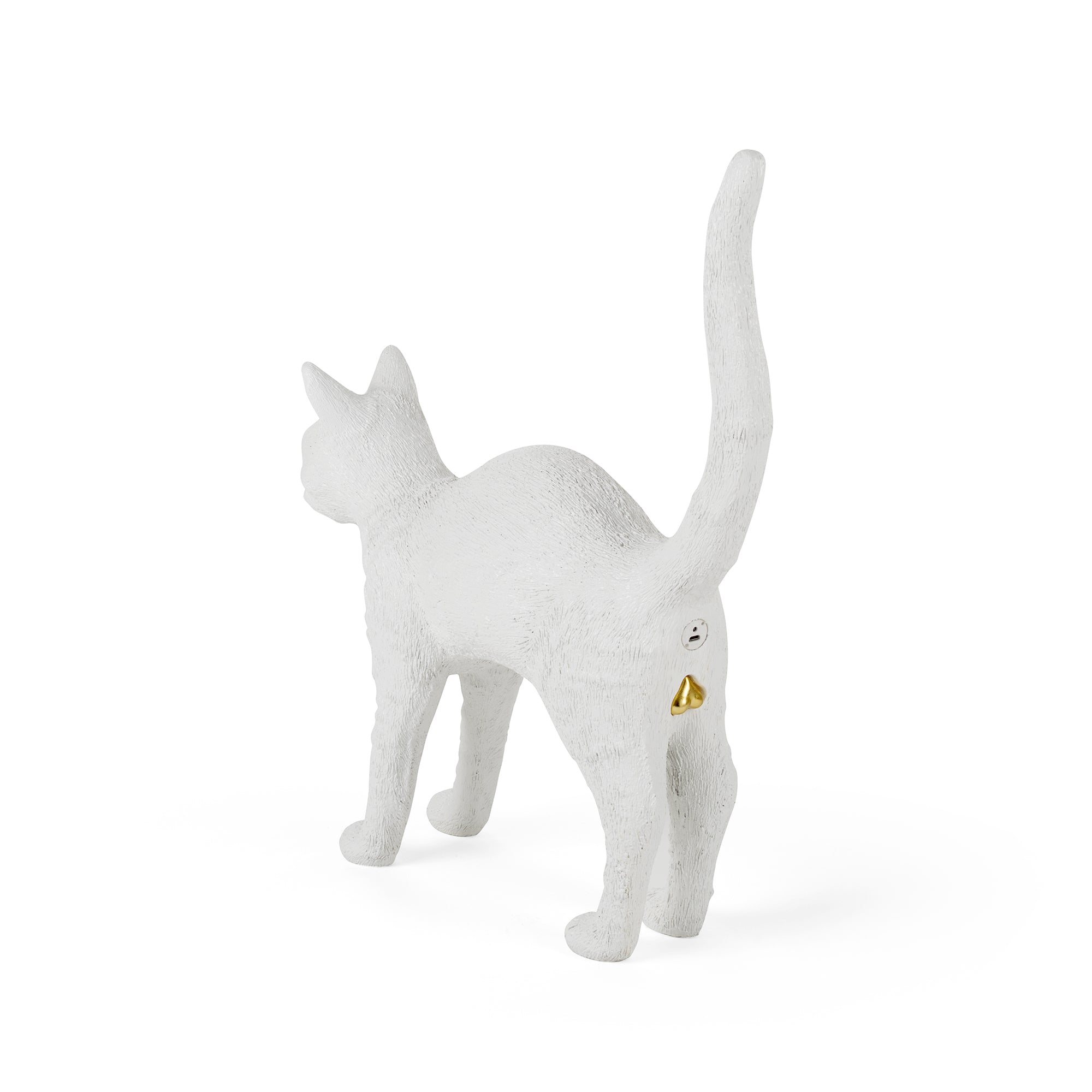 Jobby The Cat White detail image - Resin Society