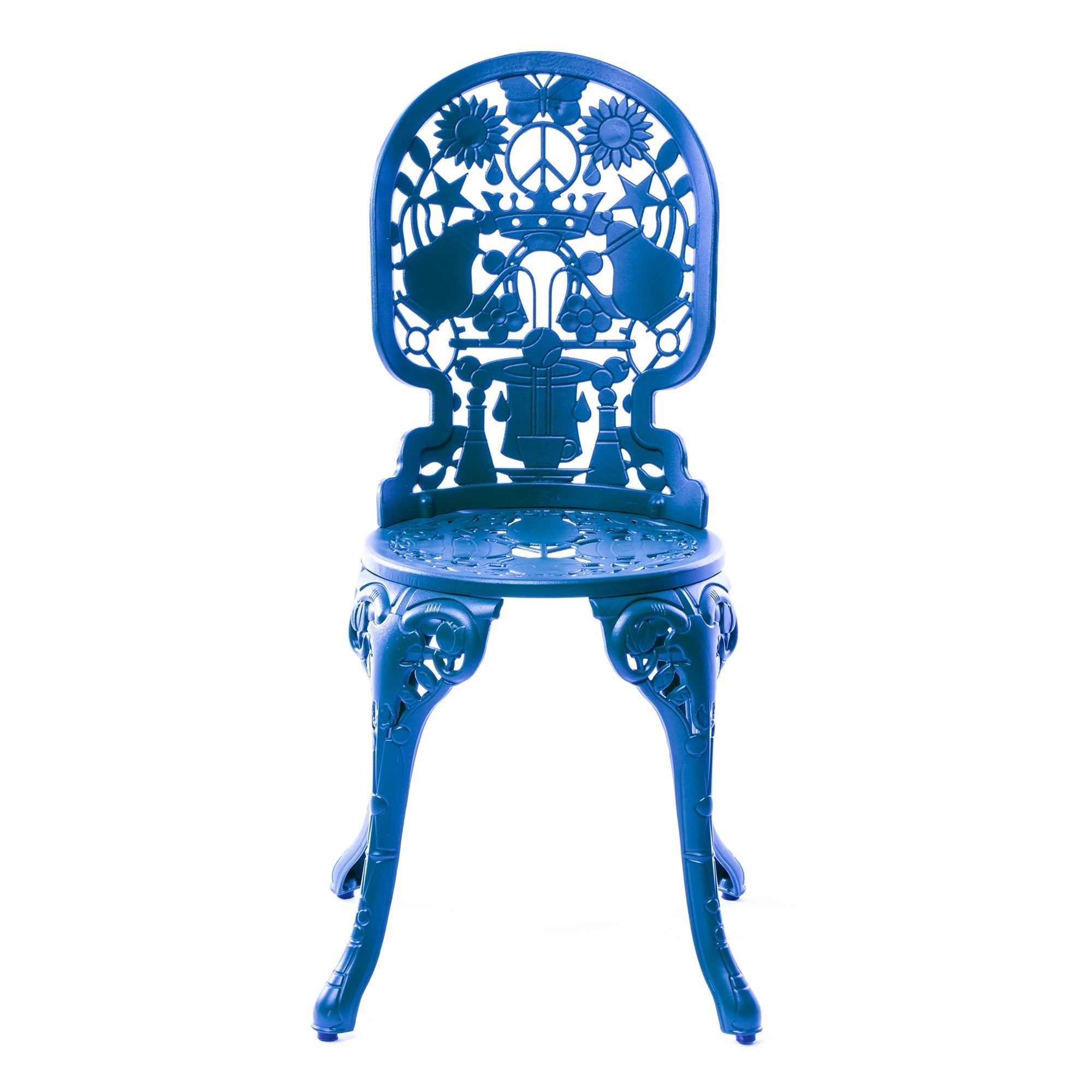 Industry Collection ALUMINIUM CHAIR - SKY BLUE by DEKOR - Resin Society