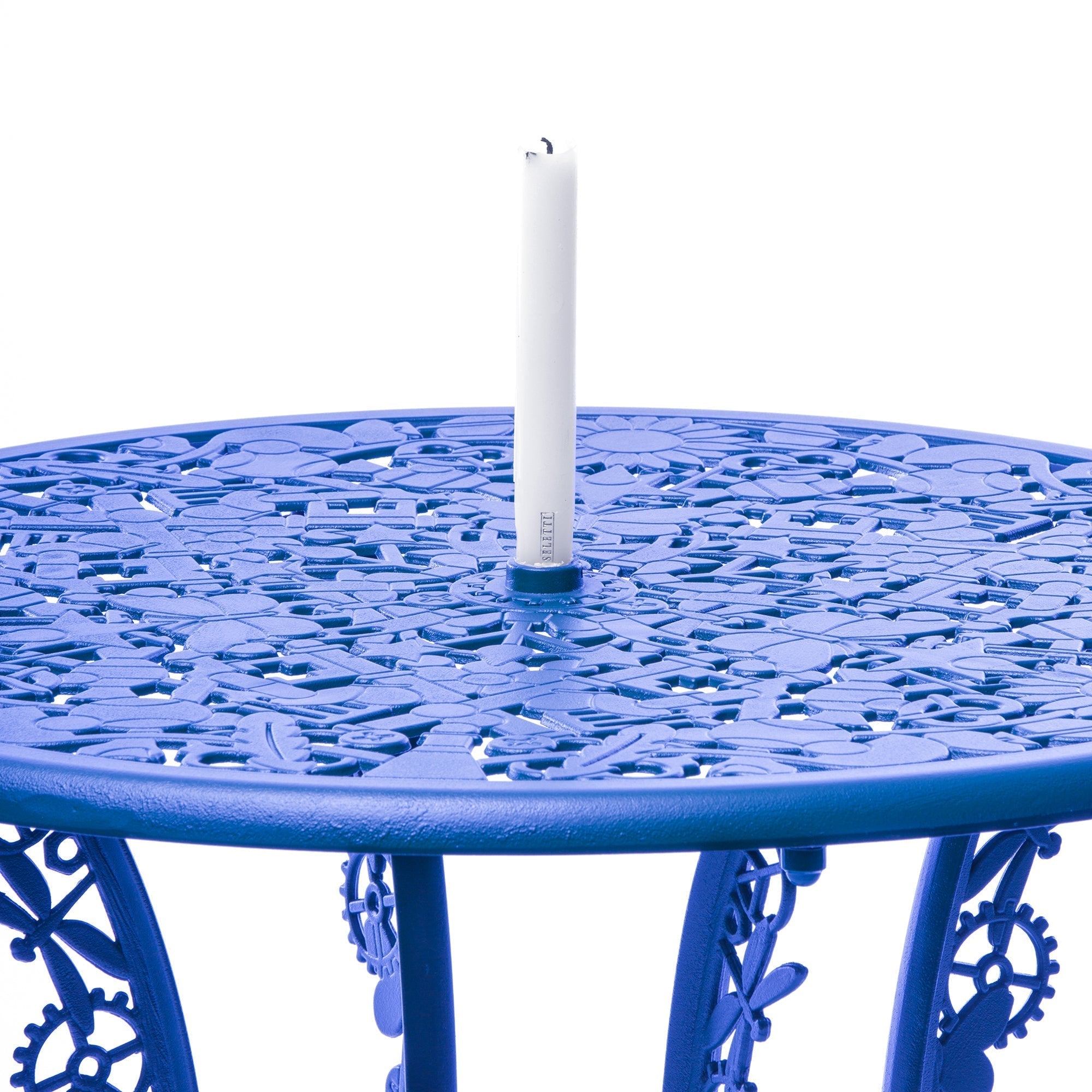 Industry Collection ALUMINIUM TABLE - SKY BLUE detail image - Resin Society