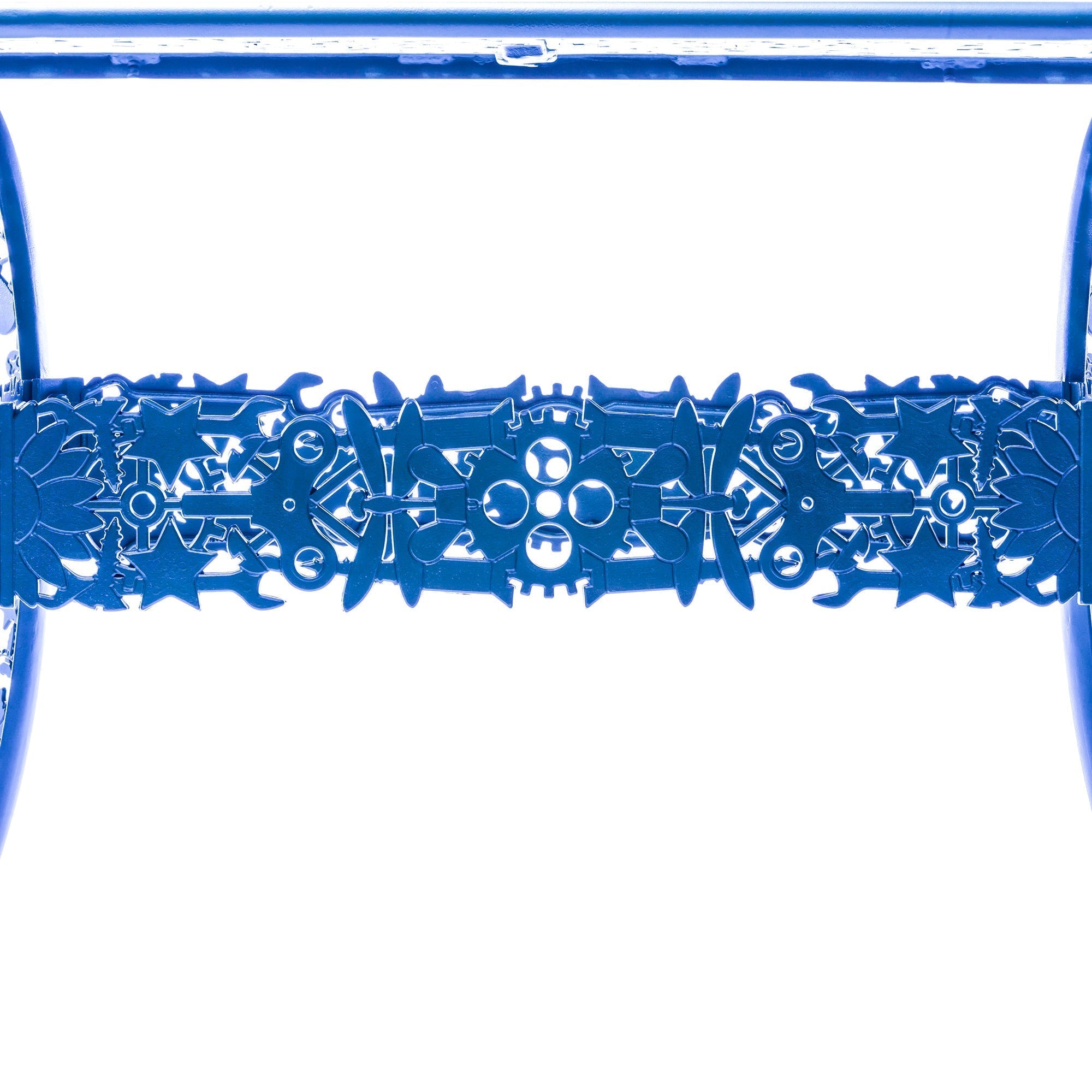 Industry Collection ALUMINIUM OVAL TABLE - SKY BLUE detail image - Resin Society