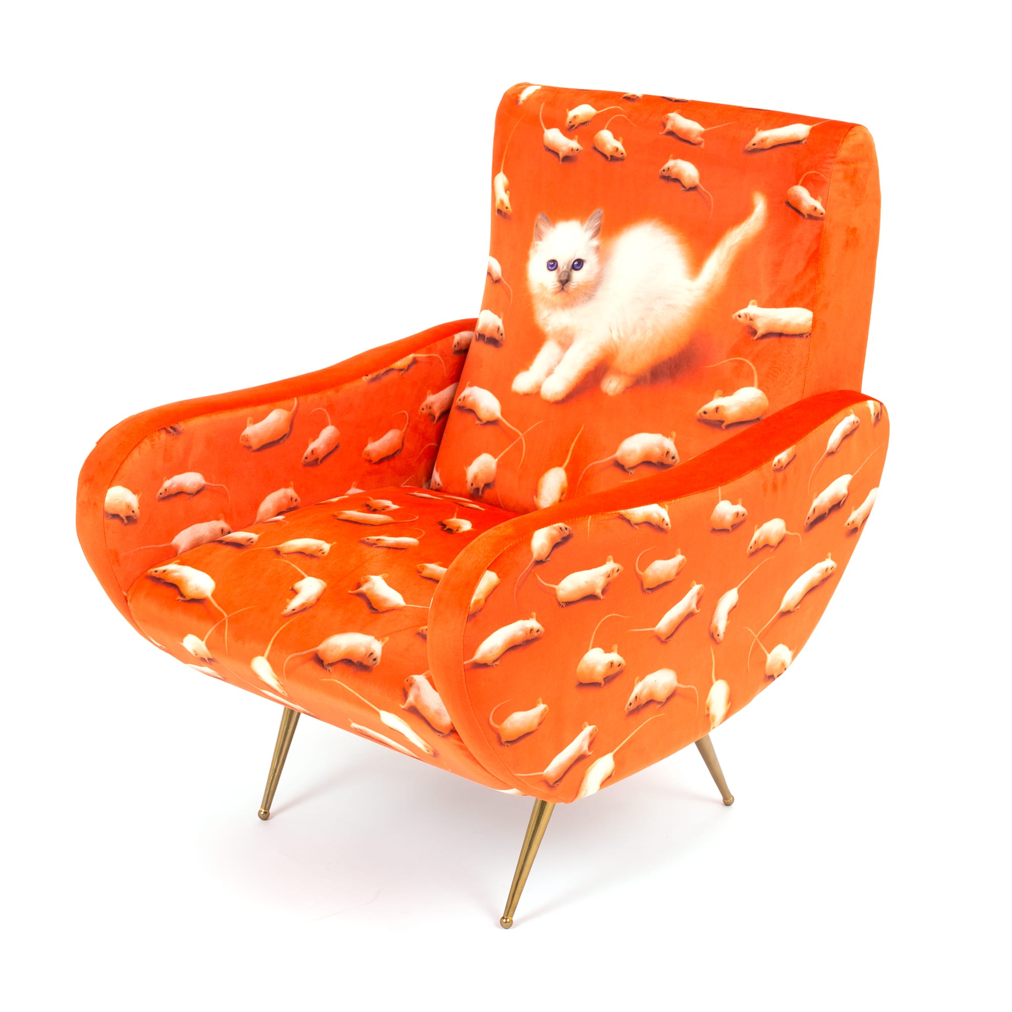 Armchair Kitten detail image - Resin Society
