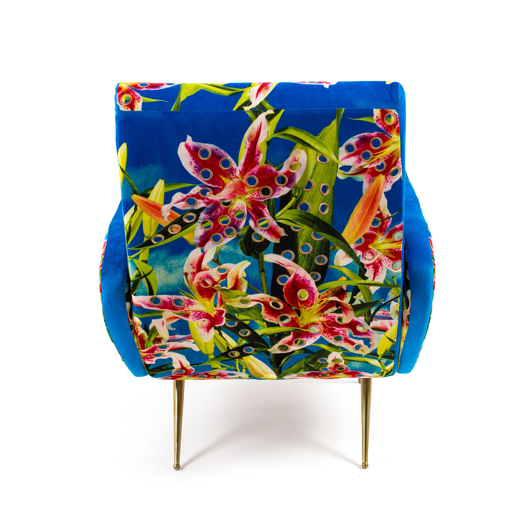 Armchair Flowers with holes detail image - Resin Society