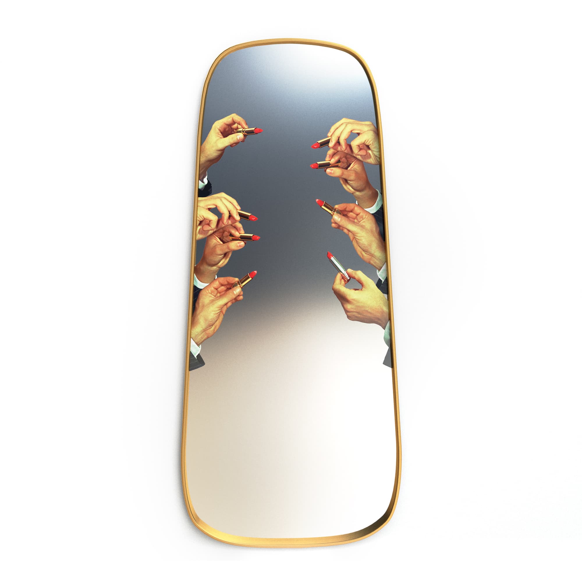 Mirror Gold Frame Lipsticks 62 h. 140 by DEKOR - Resin Society