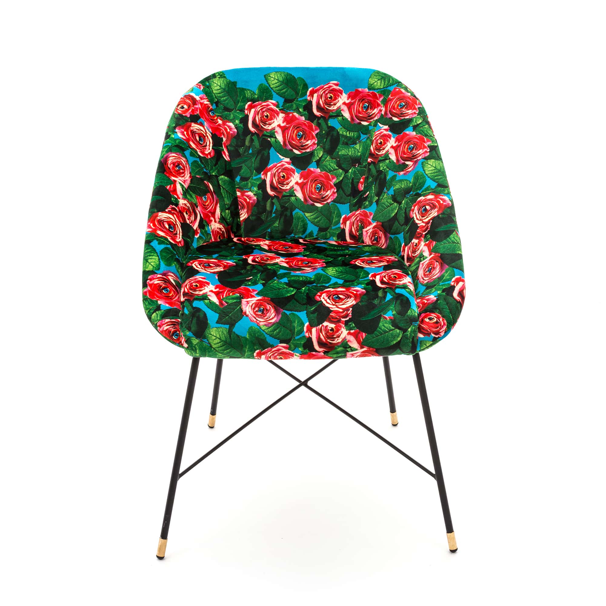 Padded Chair Roses by DEKOR - main product image for Resin Society