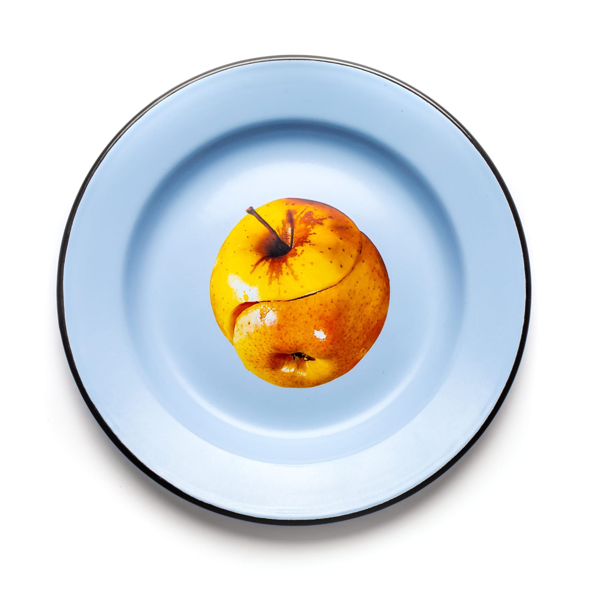 Enamel Plate Apple by DEKOR - Resin Society