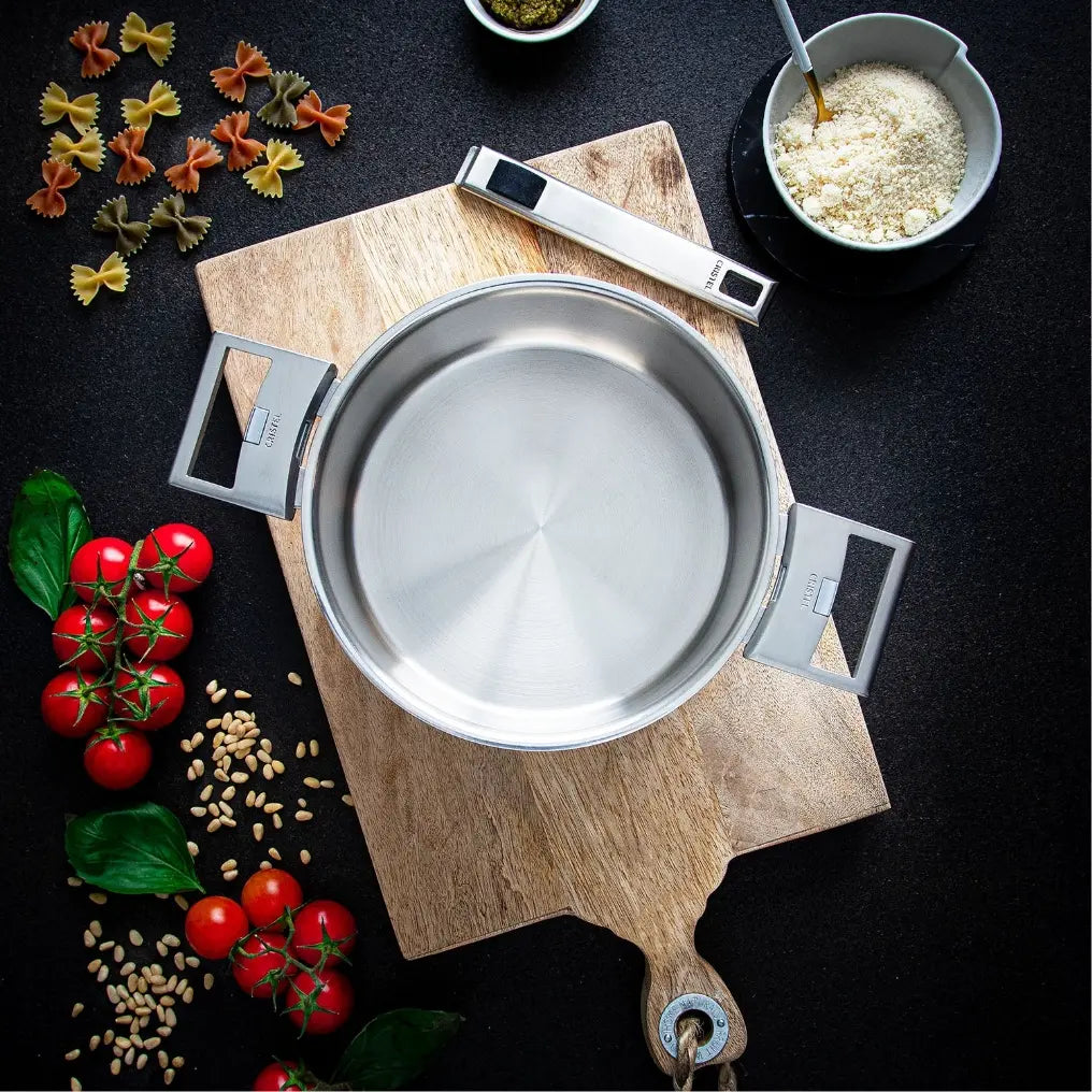 Set of 3 saucepans with lids by CRISTEL USA - product image 2 for Resin Society