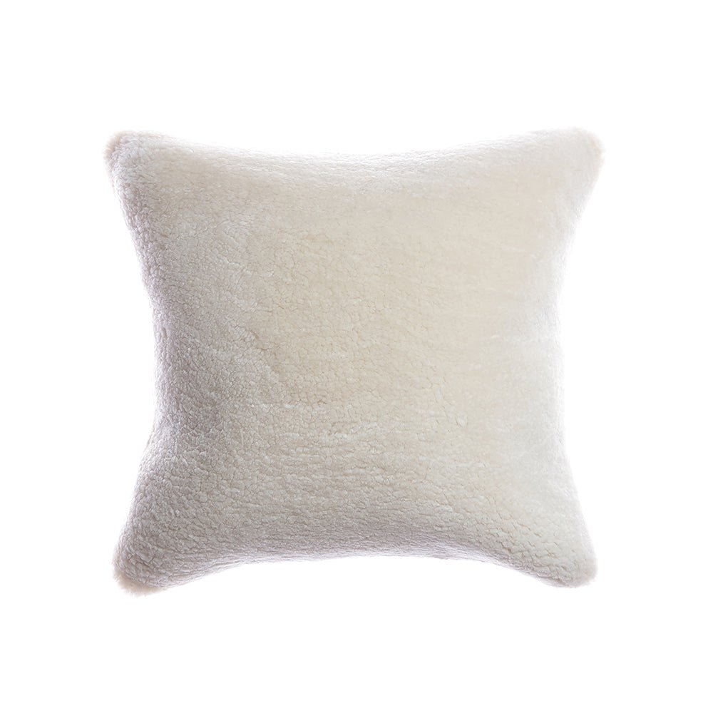 Shearling Cuddly Pillow by Homelosophy