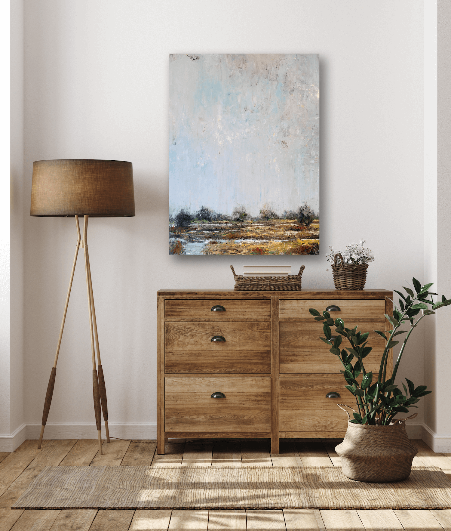 Shem Creek Artist Enhanced Canvas Print by John Beard Collection - product image 3 for Resin Society