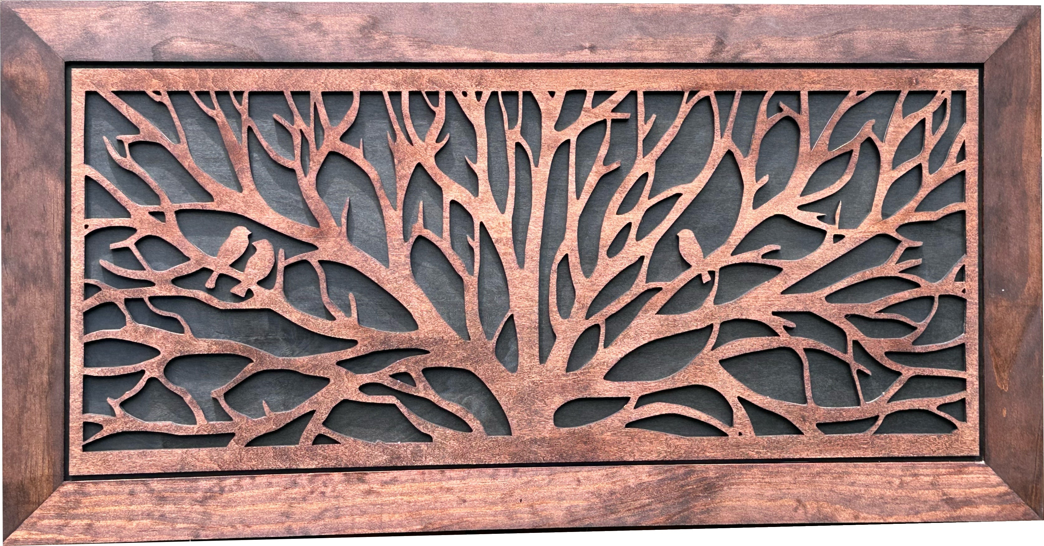 Birds in a Tree Large Gun Concealment Decor by Bellewood Designs - product image 9 for Resin Society